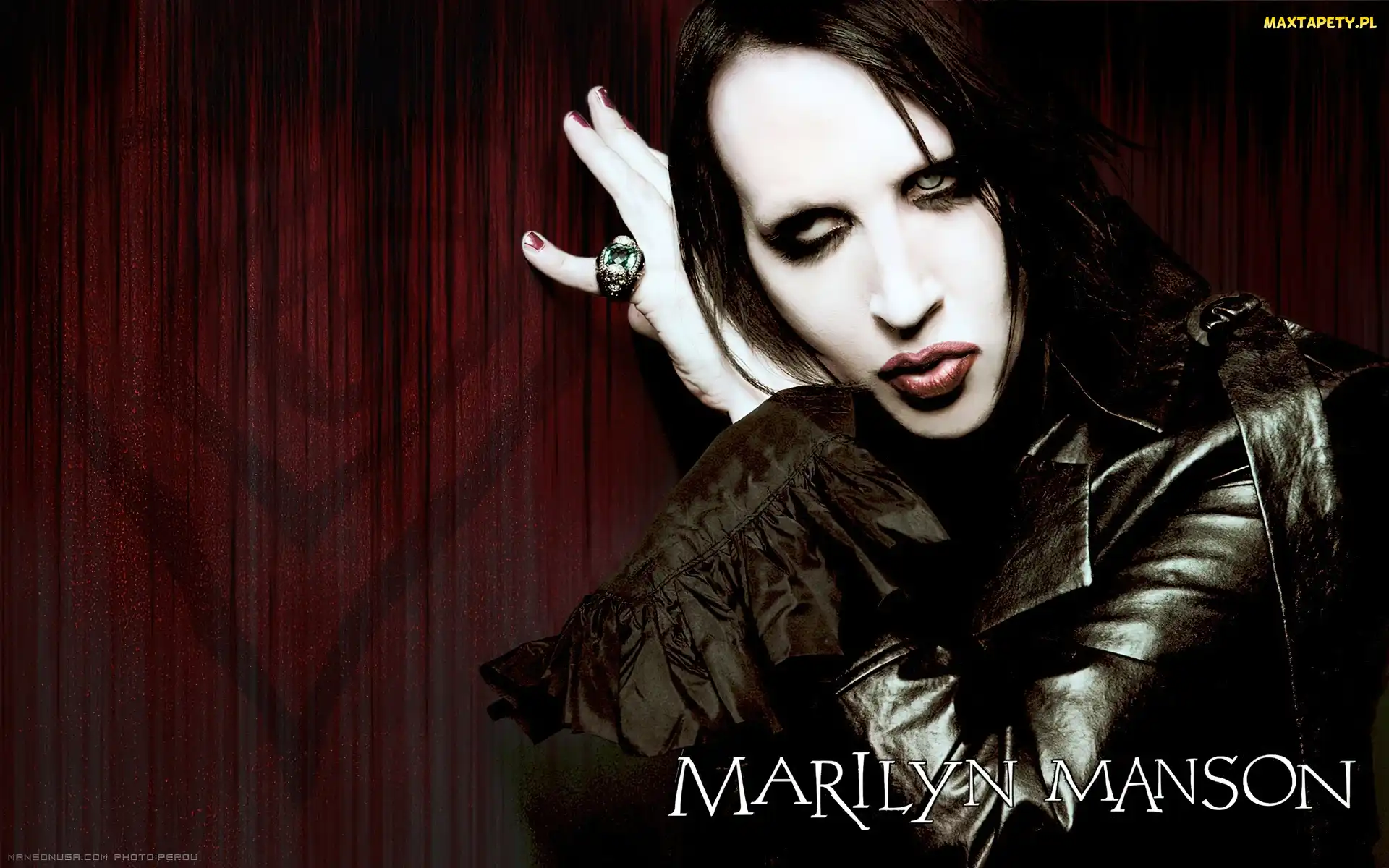 Ostry, Makijaż, Marilyn Manson