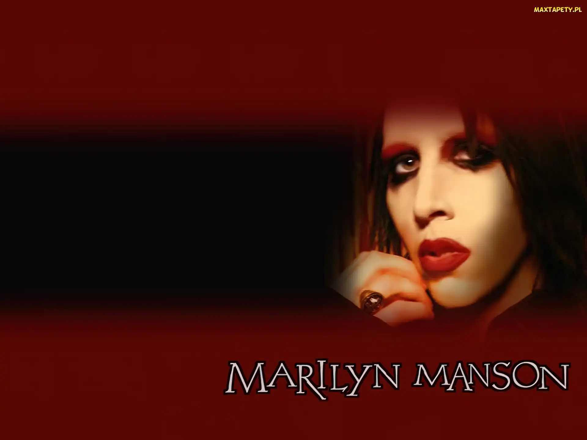 Sygnet, Makijaż, Marilyn Manson