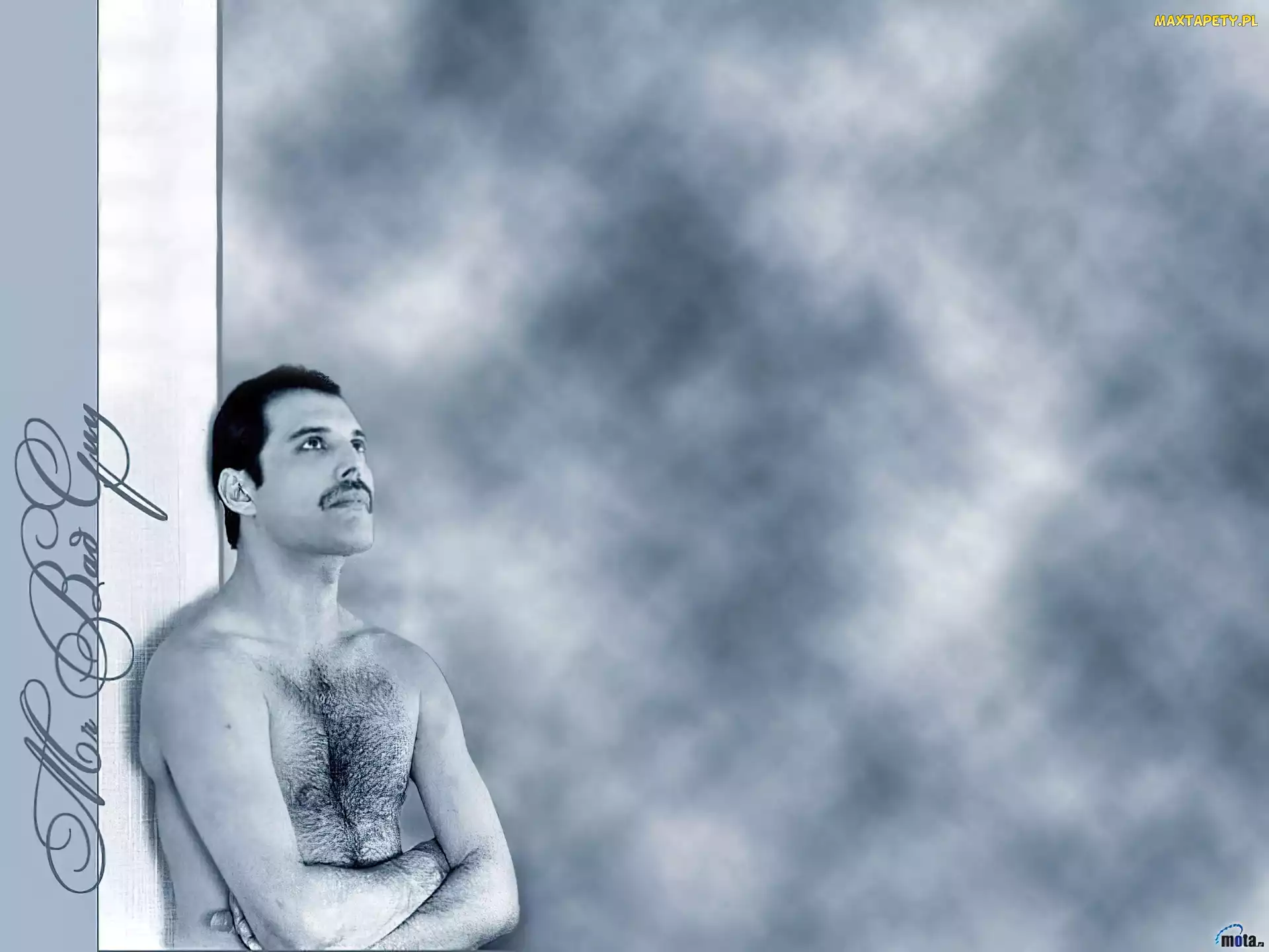 Freddie Mercury, Klata, Zarośnięta