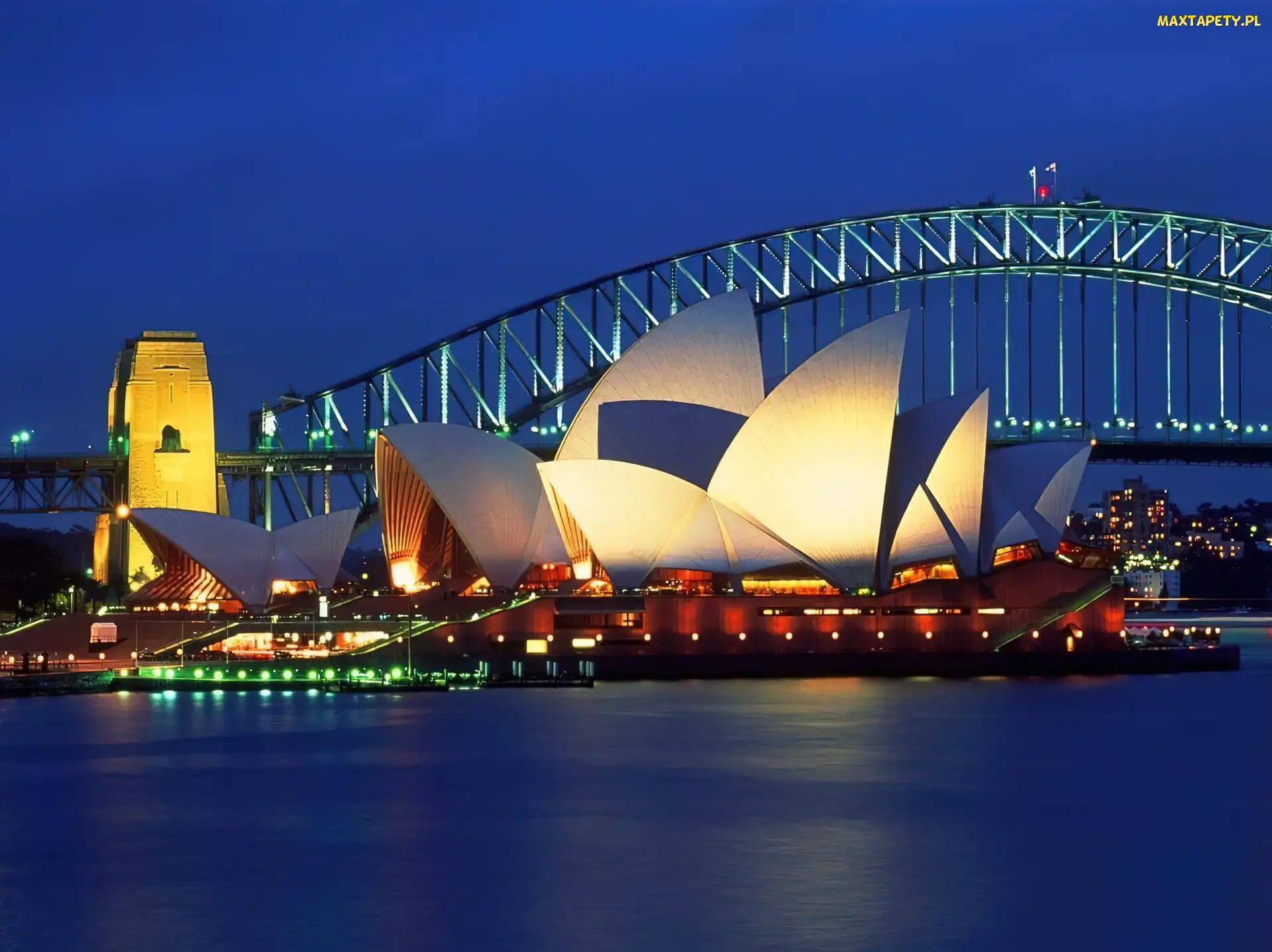 Sydney, Sydney Opera House, Most Sydney Harbour Bridge, Zatoka Port Jackson, Australia