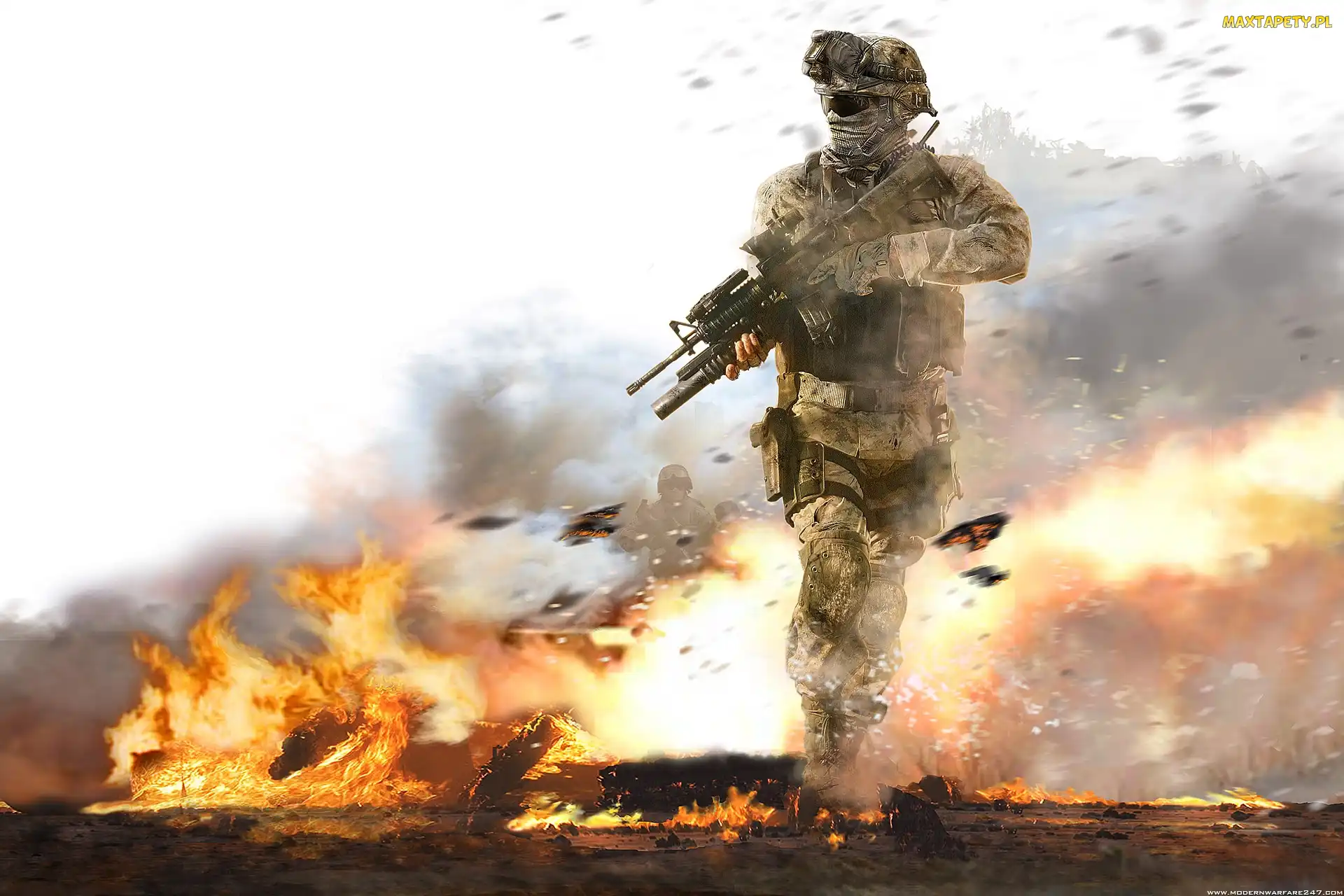 Call of Duty 6, Pożar
