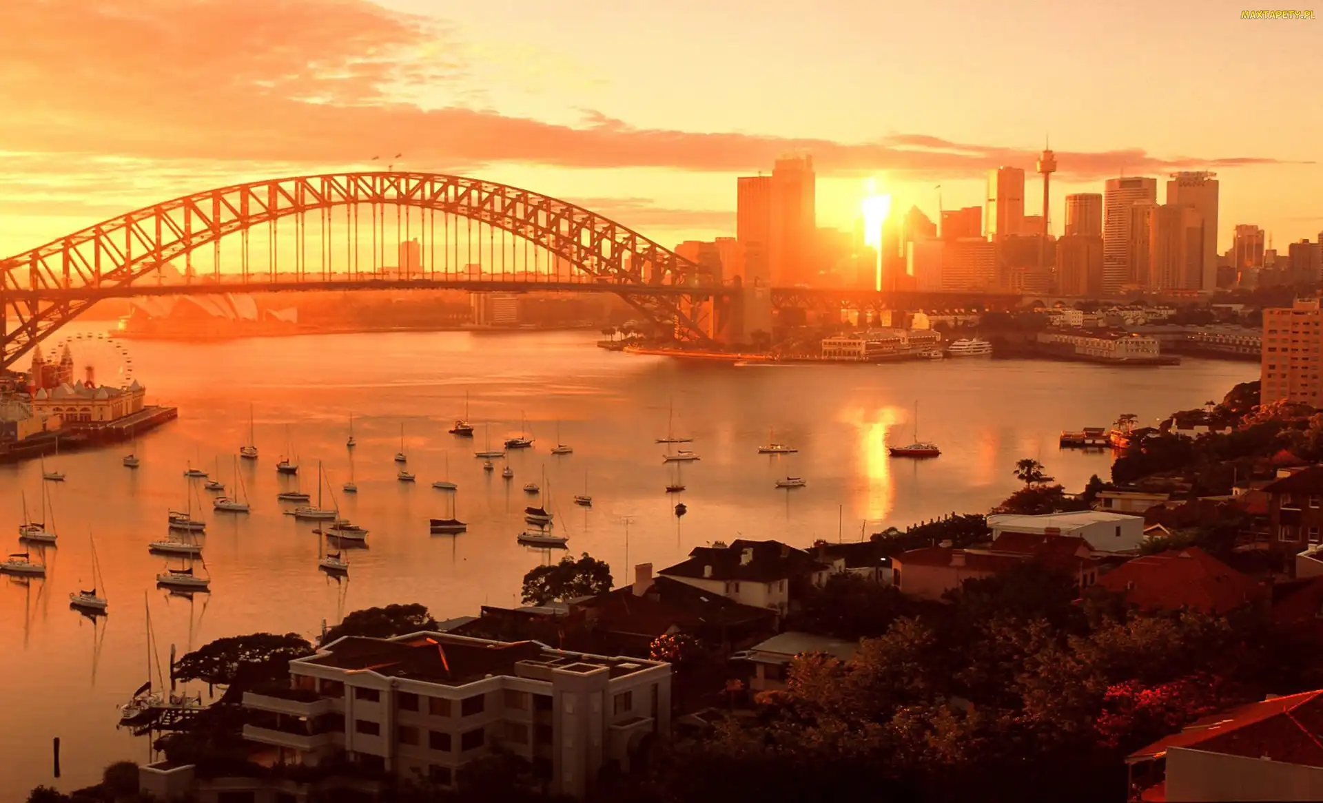 Australia, Rzeka, Most, Miasto