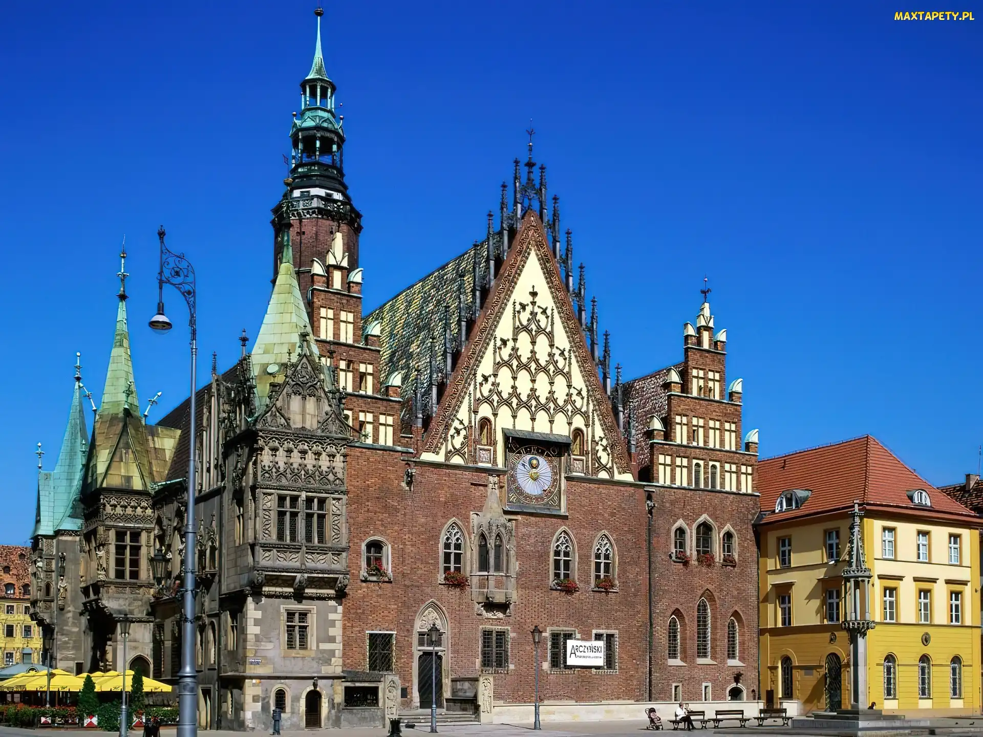 Ratusz, Rynek, Polska, Wrocław