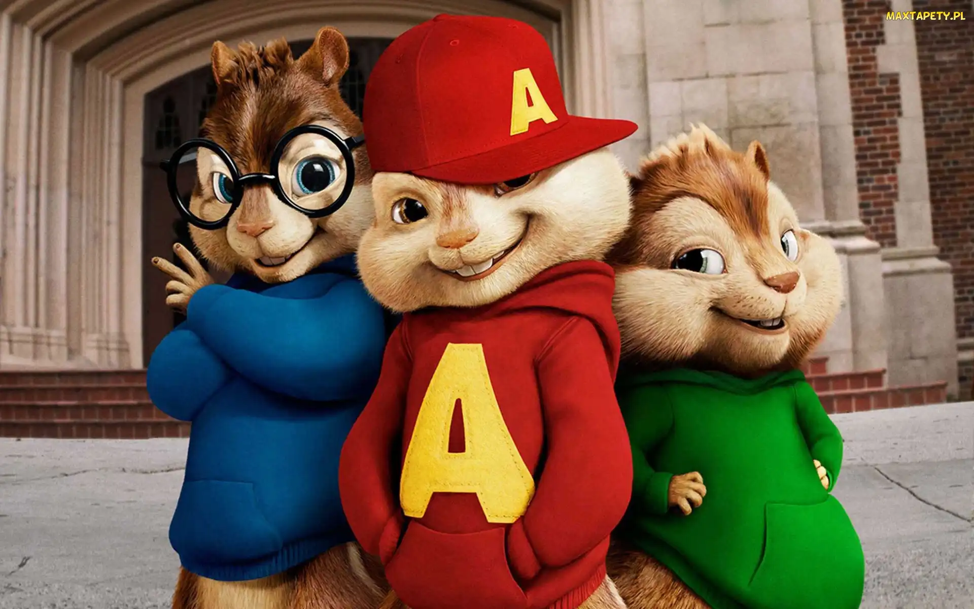 Wiewiórki, Trzy, Alvin i wiewiórki, Alvin and the Chipmunks