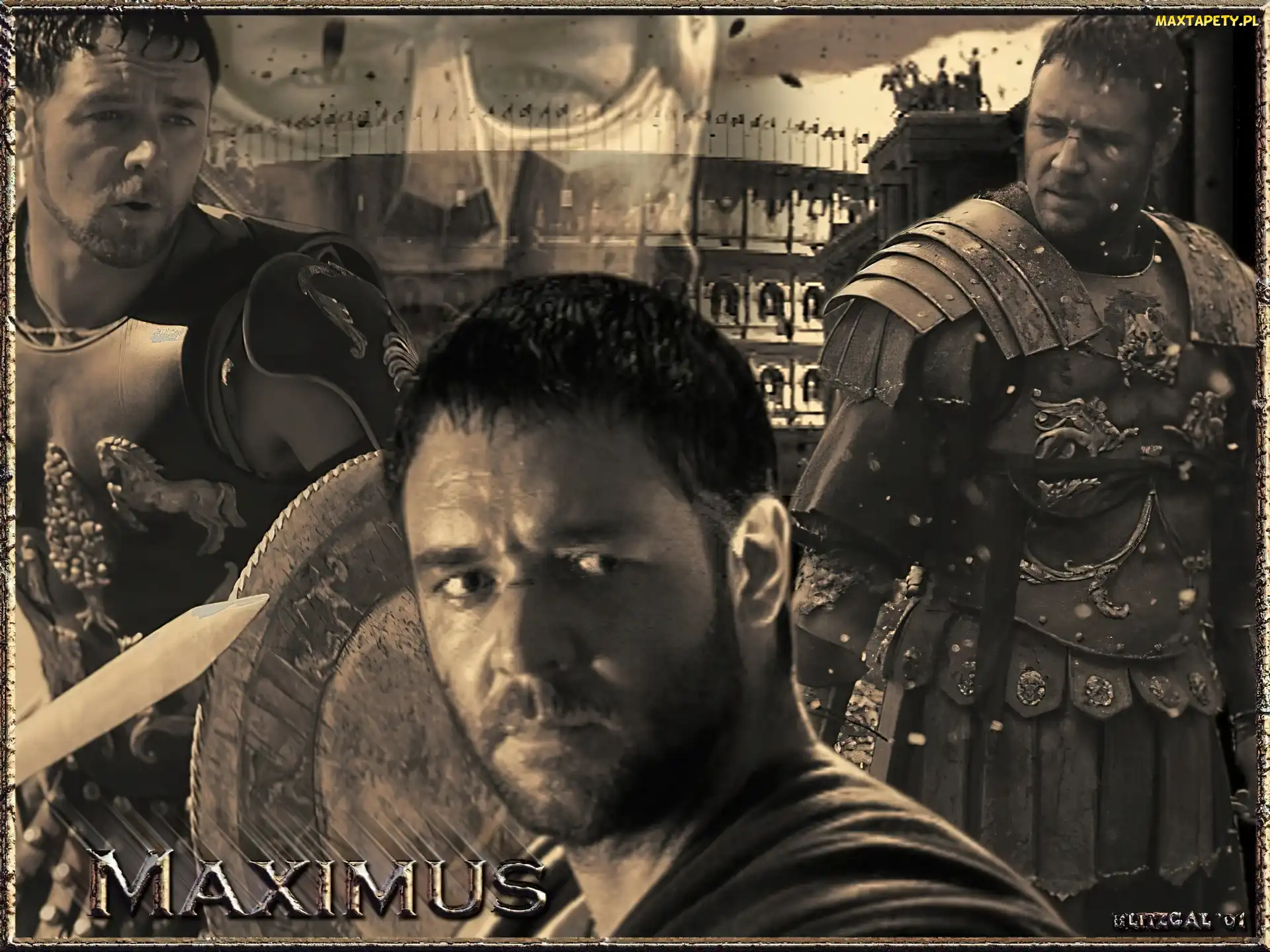 Gladiator, Russell Crowe, Maximus
