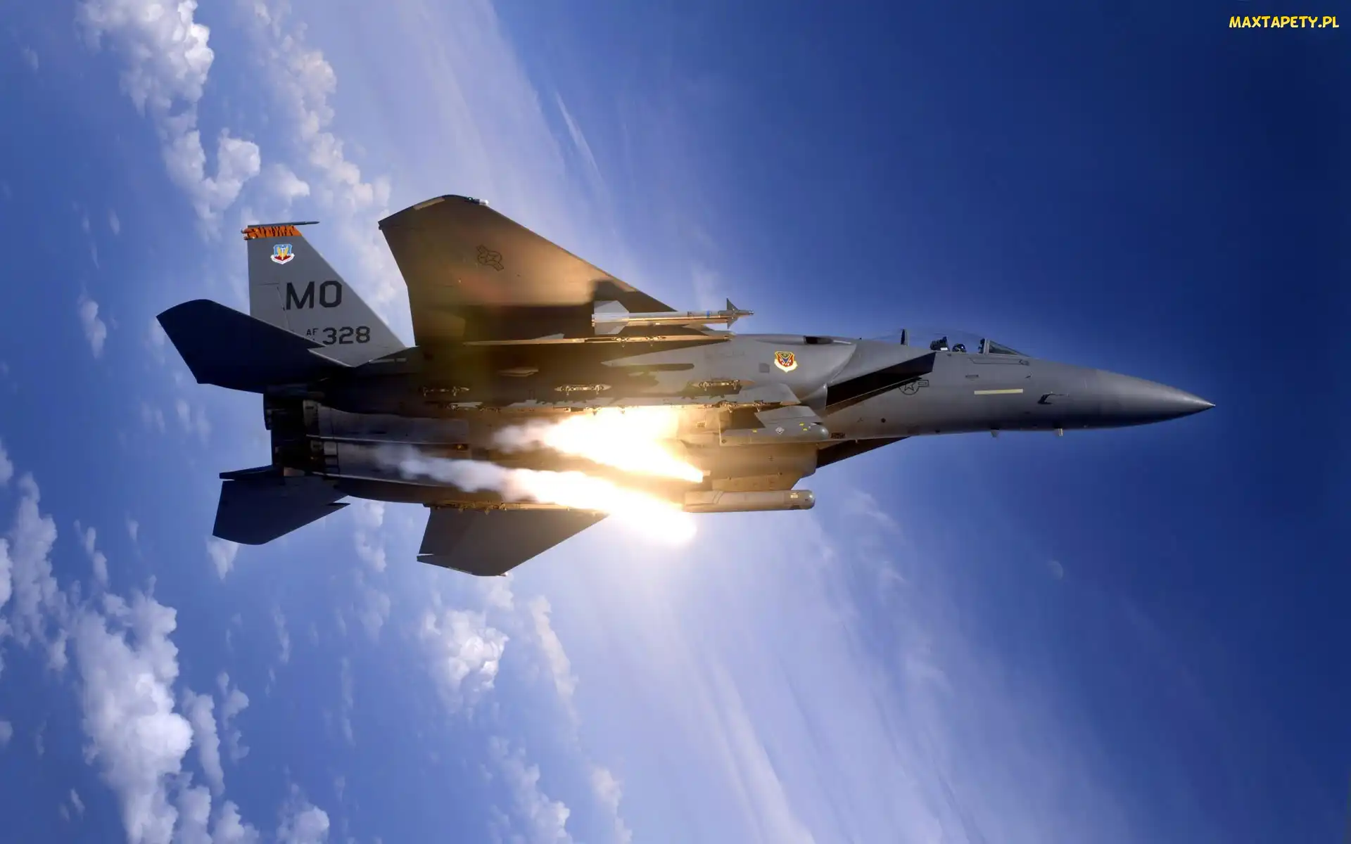 Samolot, Myśliwiec, F15, Eagle