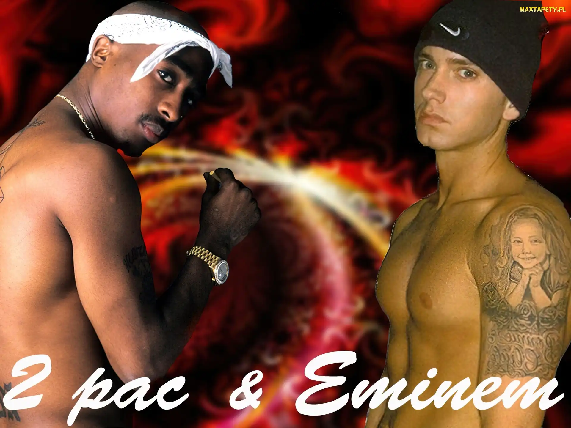 Eminem, Bicepsy, 2 Pac