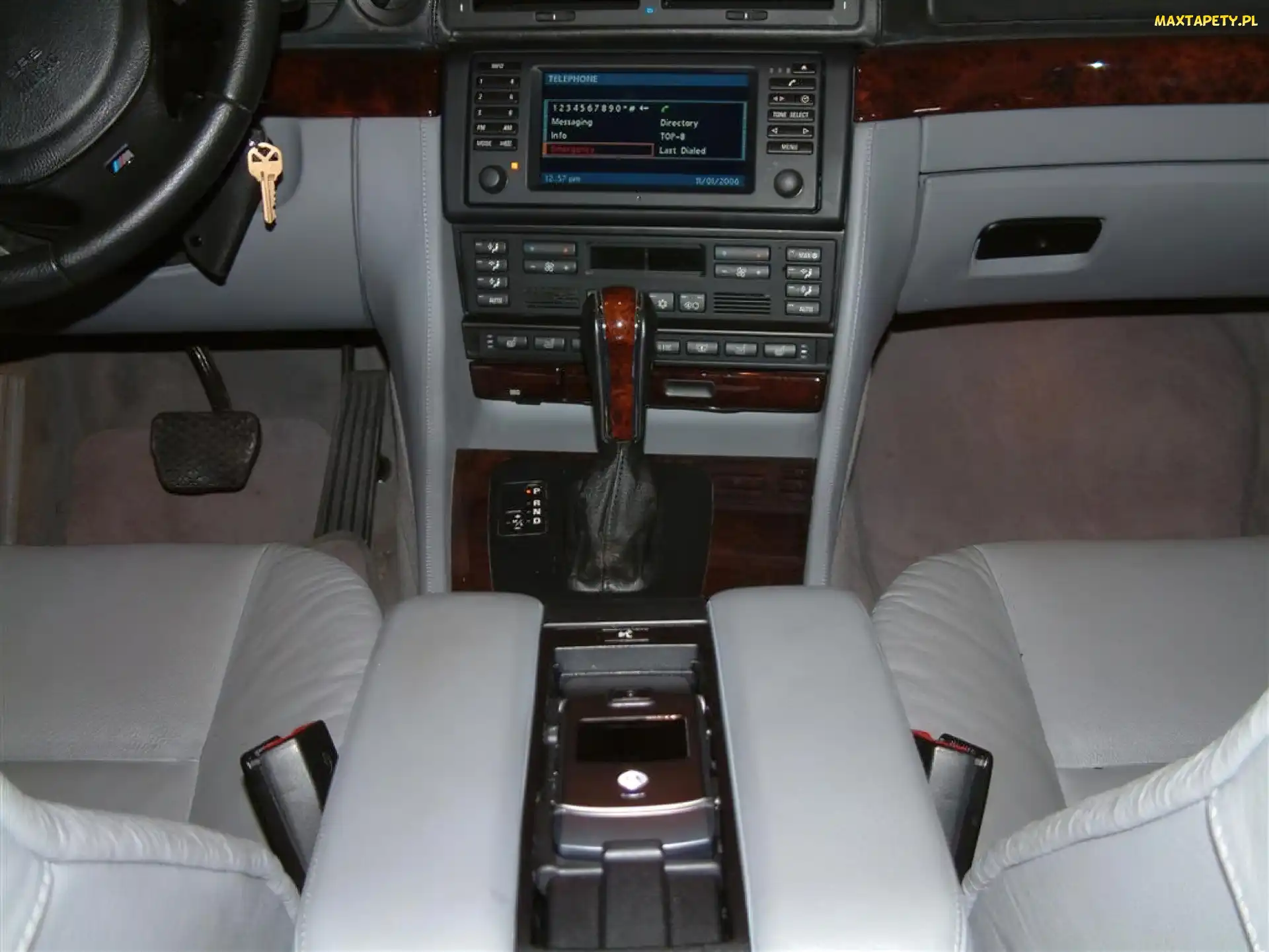 BMW 7, Radio, Dźwignia, Panel, E65