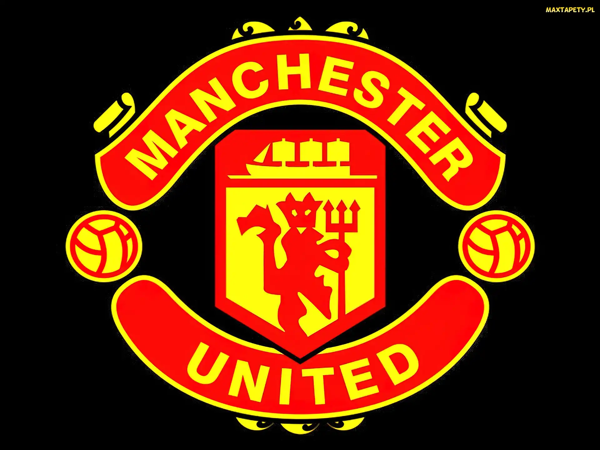 Duży, Herb, Manchester United