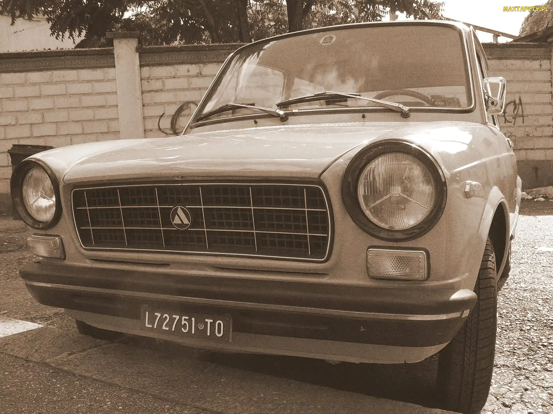 opona, Wycieraczki, Zabytkowy, Autobianchi A112