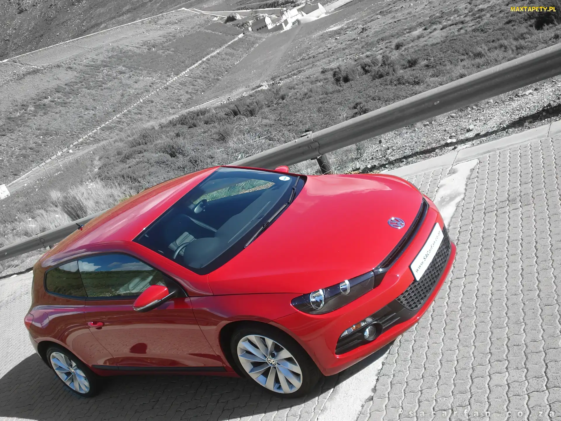 VW, Scirocco, Czerwony