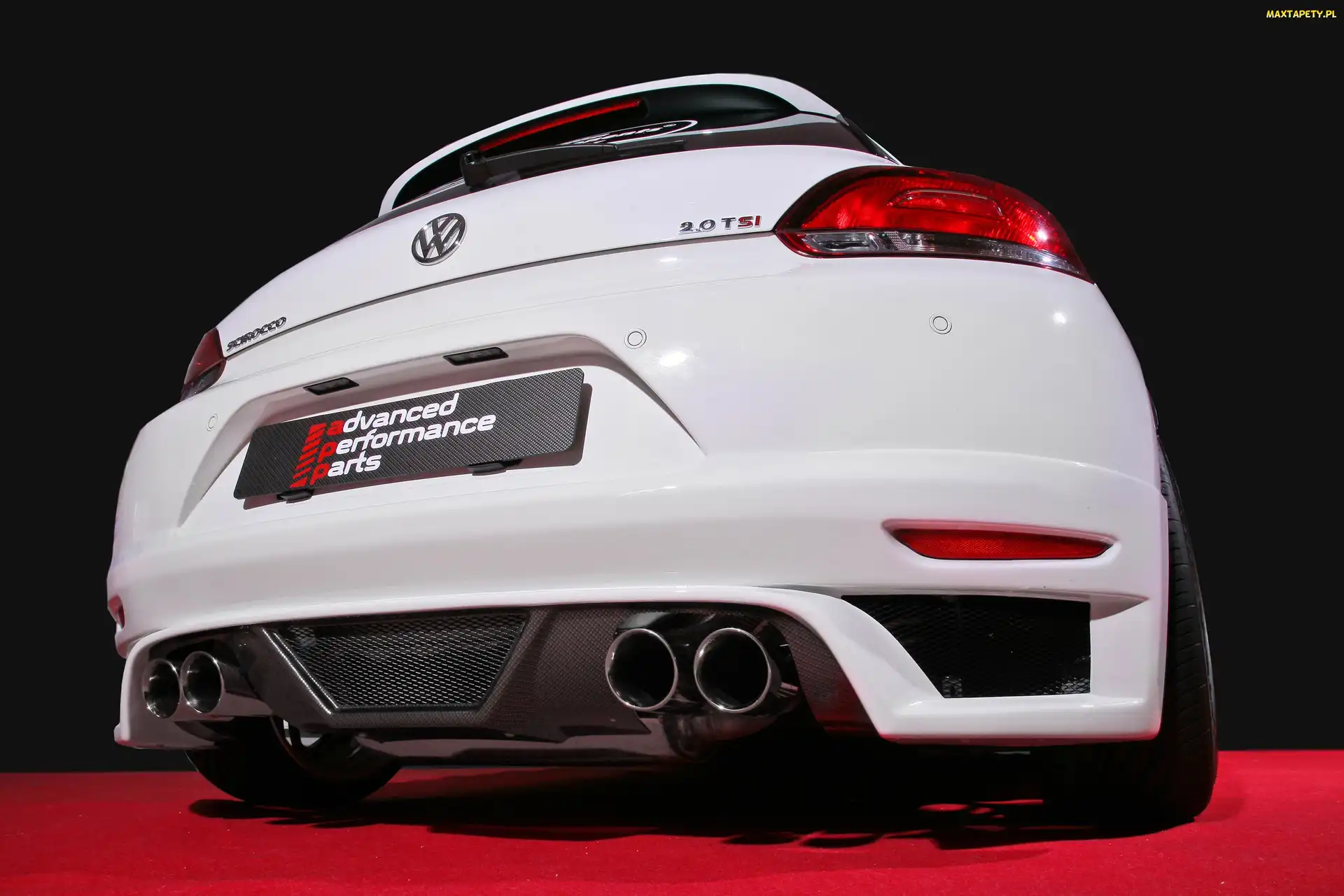 VW Scirocco, Wydech