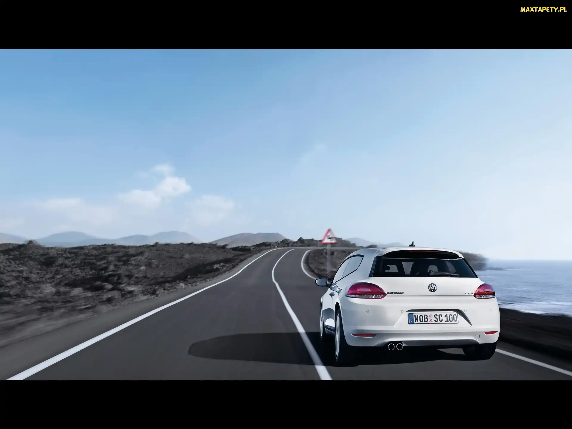 VW Scirocco, Reklama, Tył