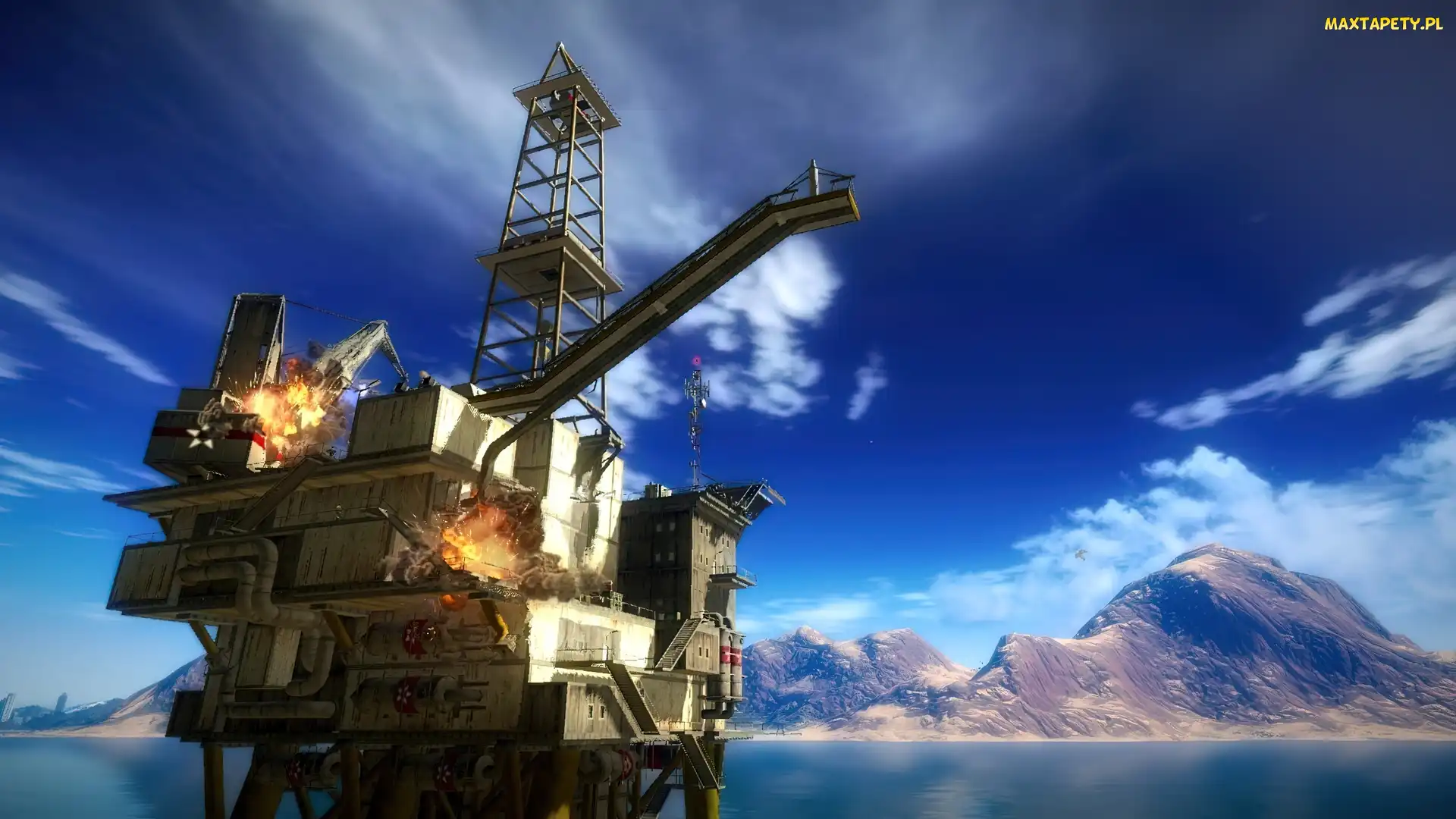 Platforma, Wiertnicza, Just Cause 2