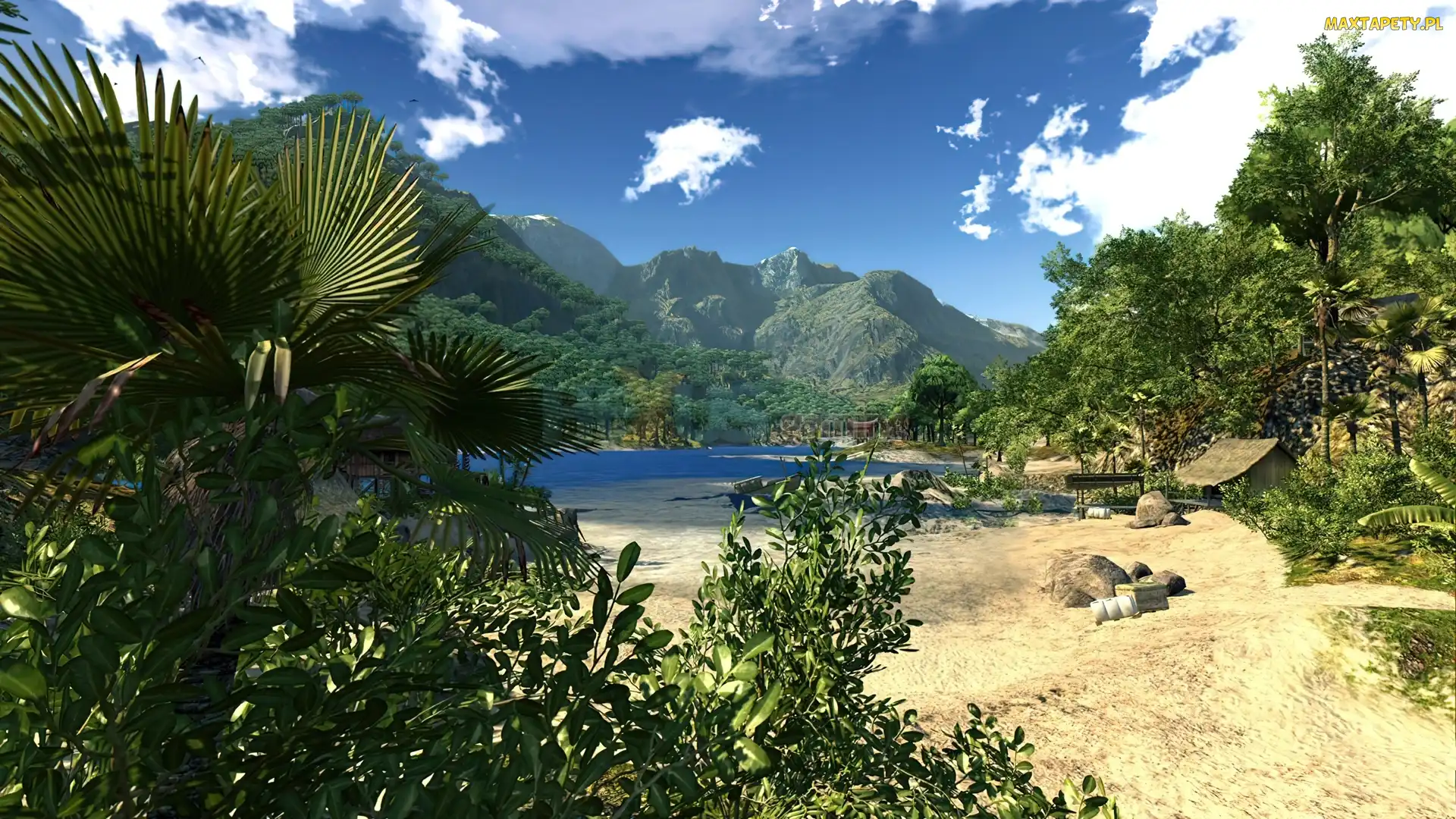 Just Cause 2, Sceneria