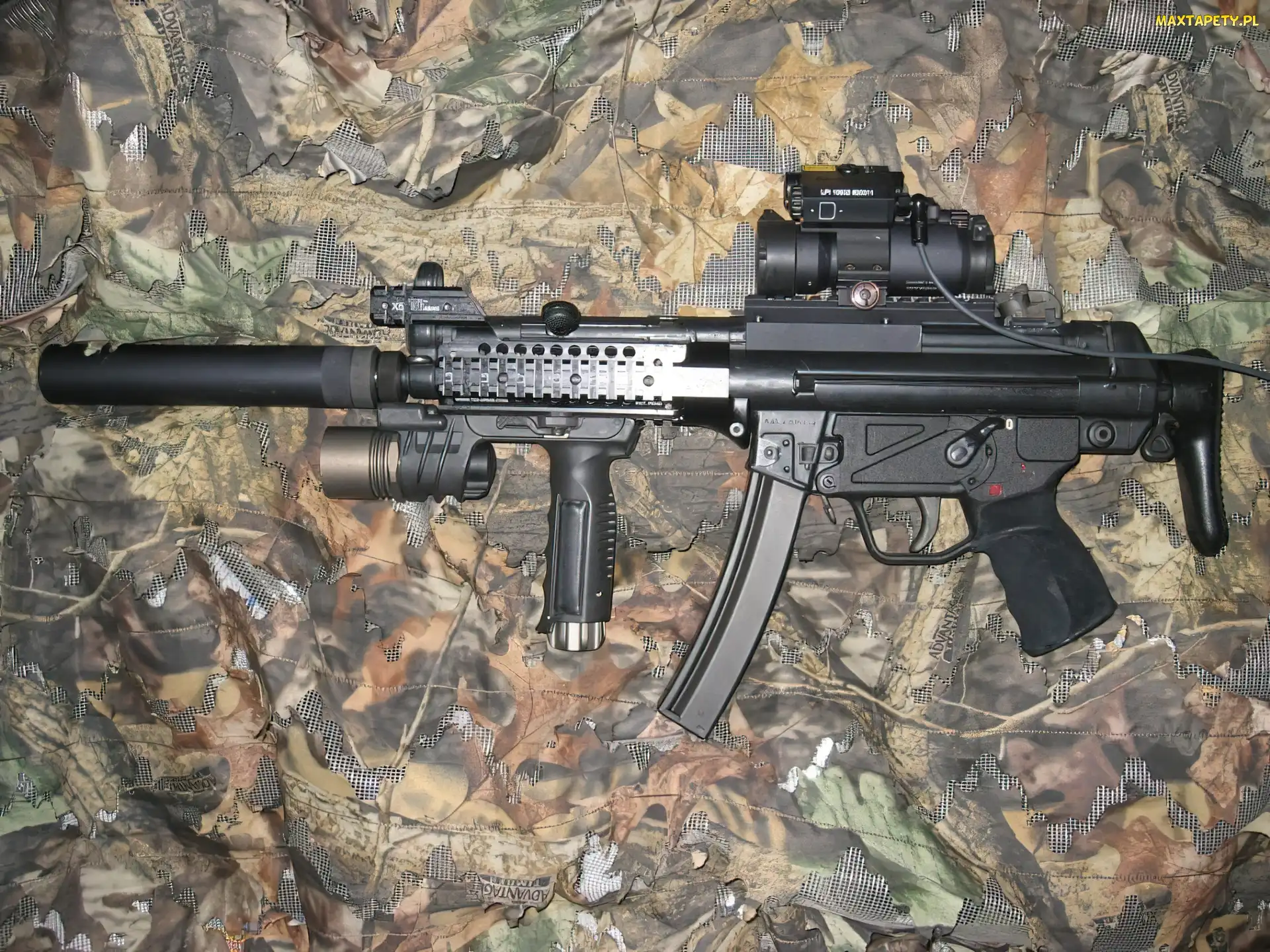 Tłumik, Granatnik, MP5