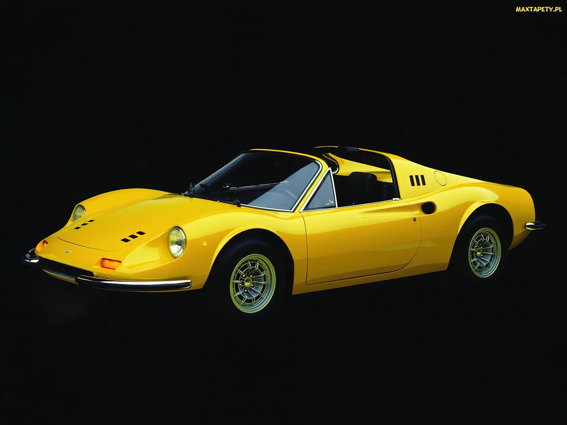 Nadwozia, Kolor, Ferrari Dino, Żółty