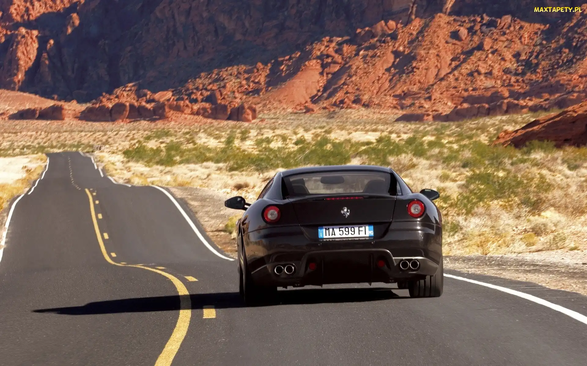 Góry, Włochy, Ferrari 599