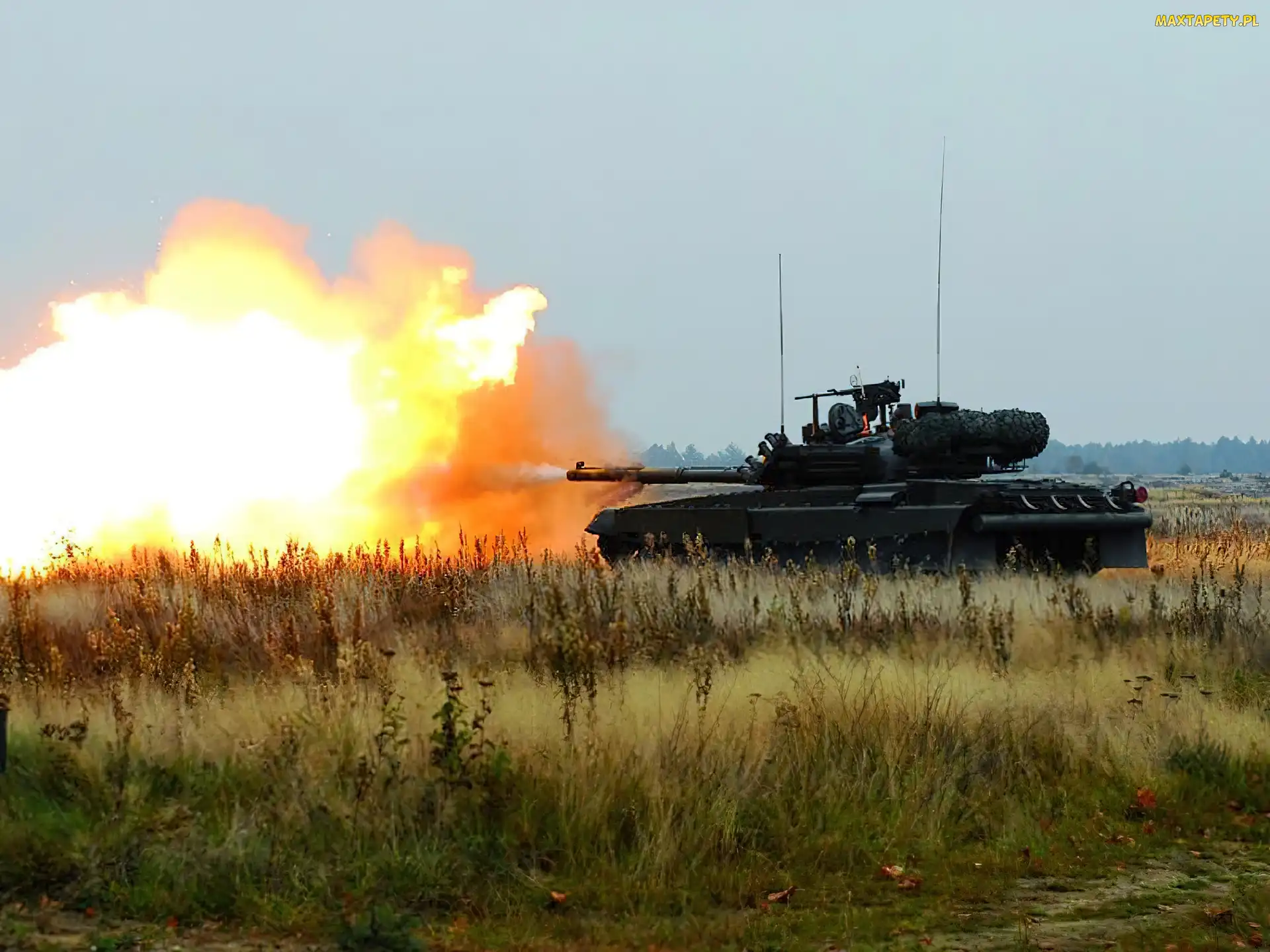 T-80, Wystrzał, Czołg
