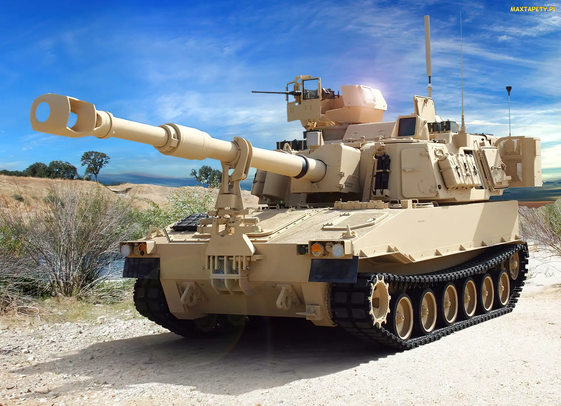 Samobieżna, Paladin M109, Haubica