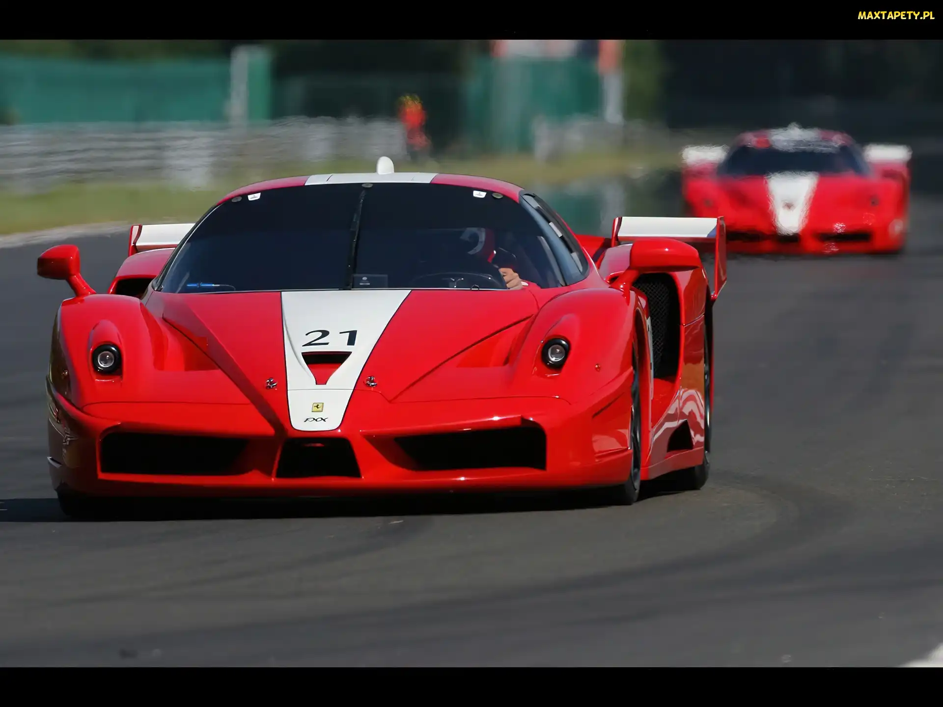 Spaliny, Startowy, Ferrari FXX, Numer