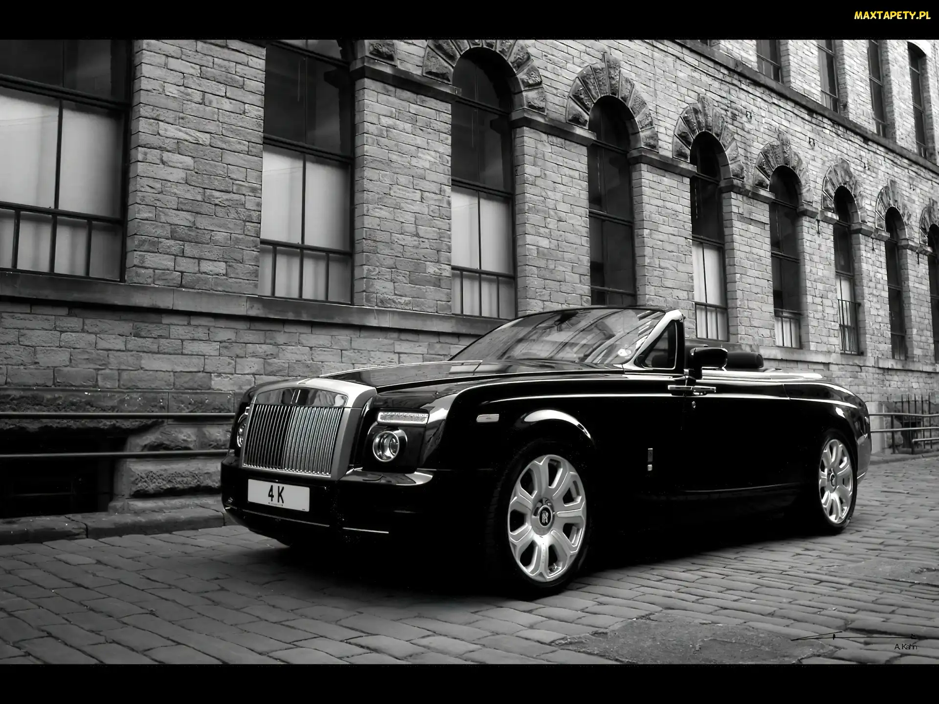 Rolls-Royce Phantom, Kabriolet, Czarny