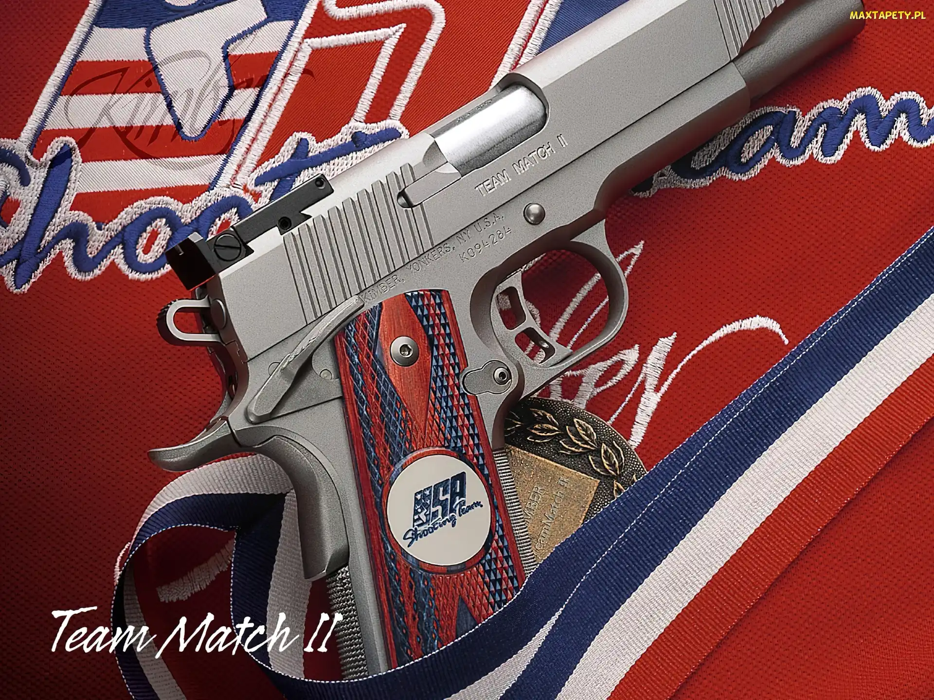 Kimber, II, Match, Team, Pistolet
