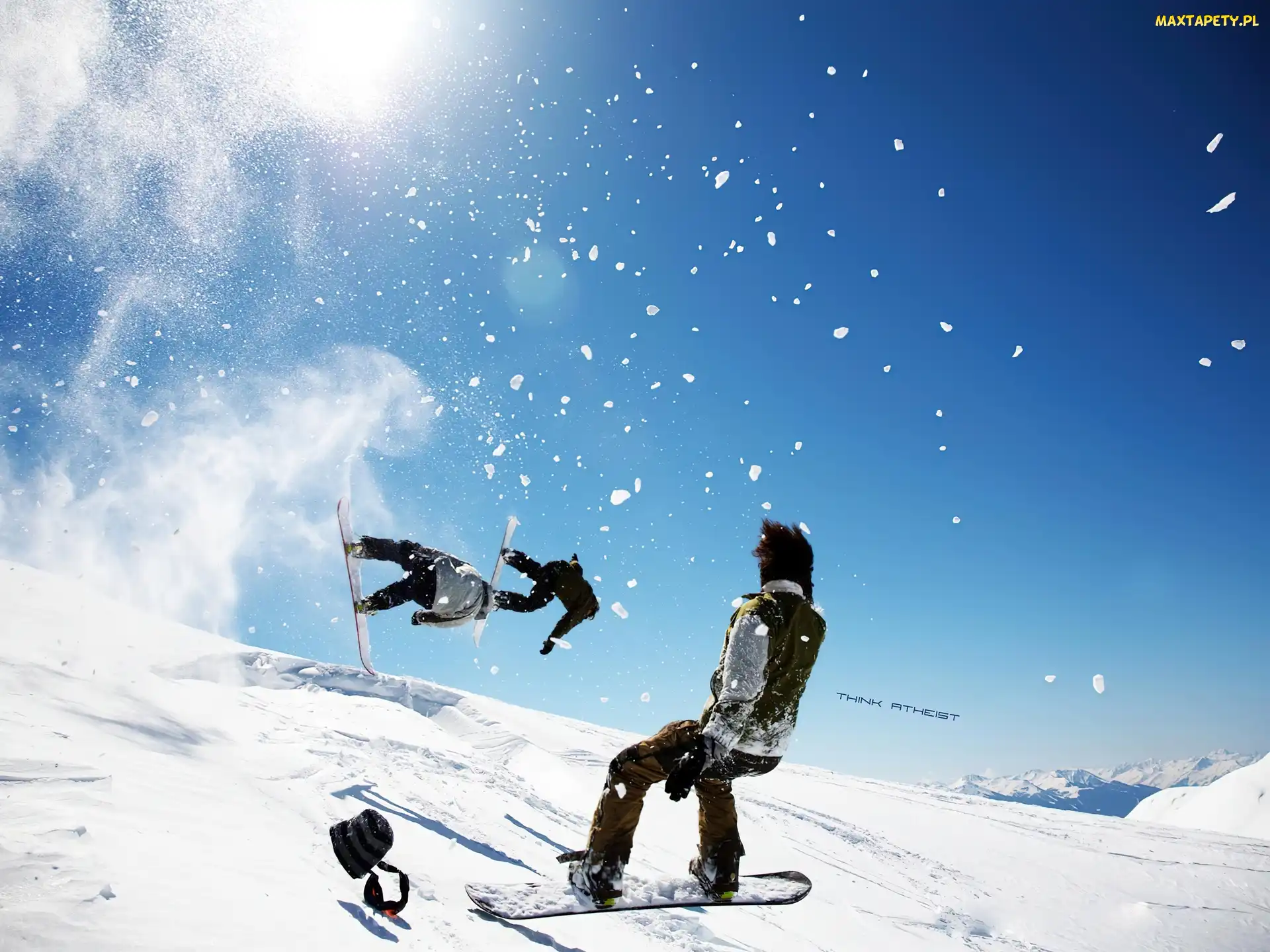 Zima, Sztuczki, Snowbording