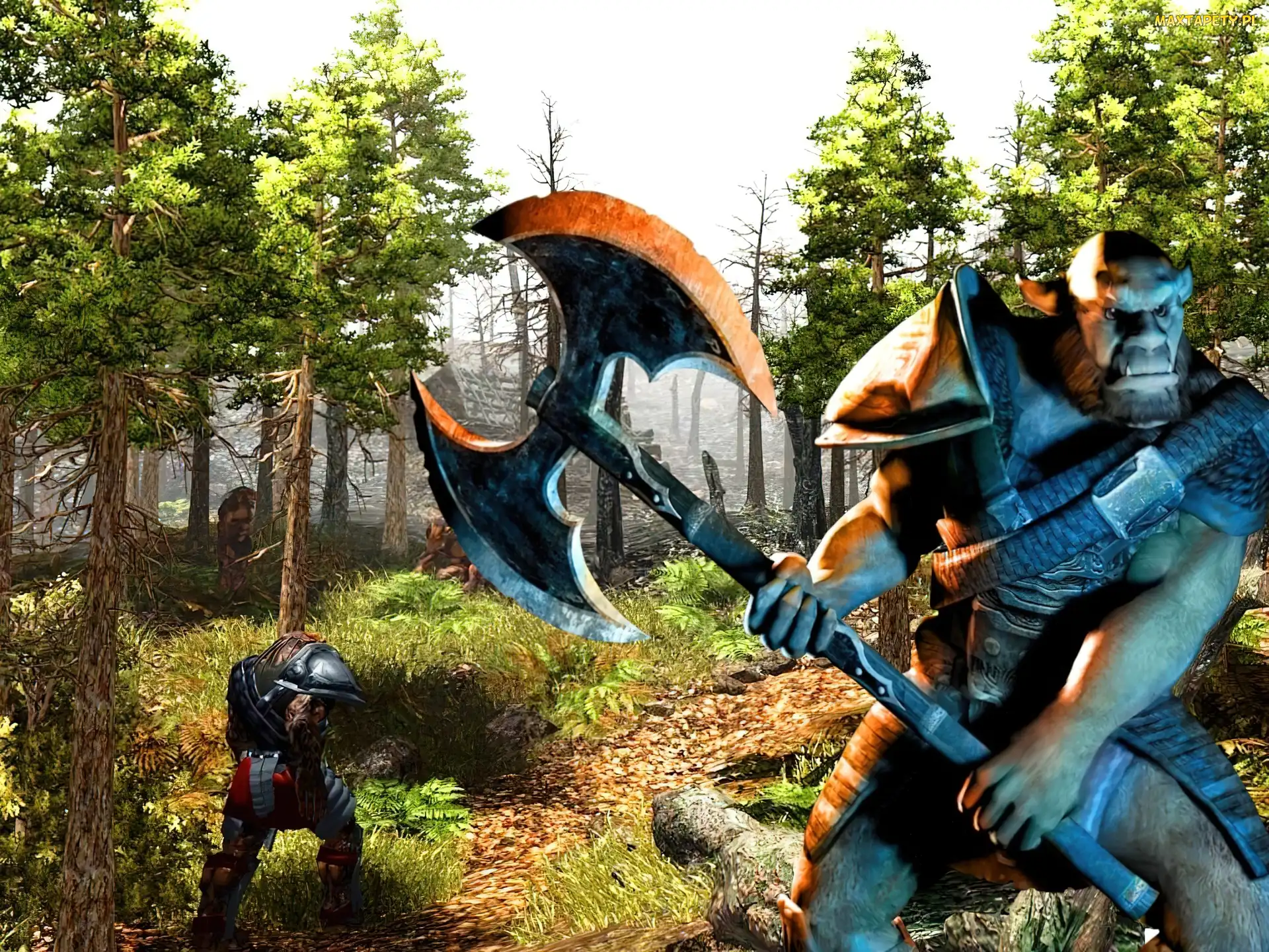 Ork, Topór, Gothic