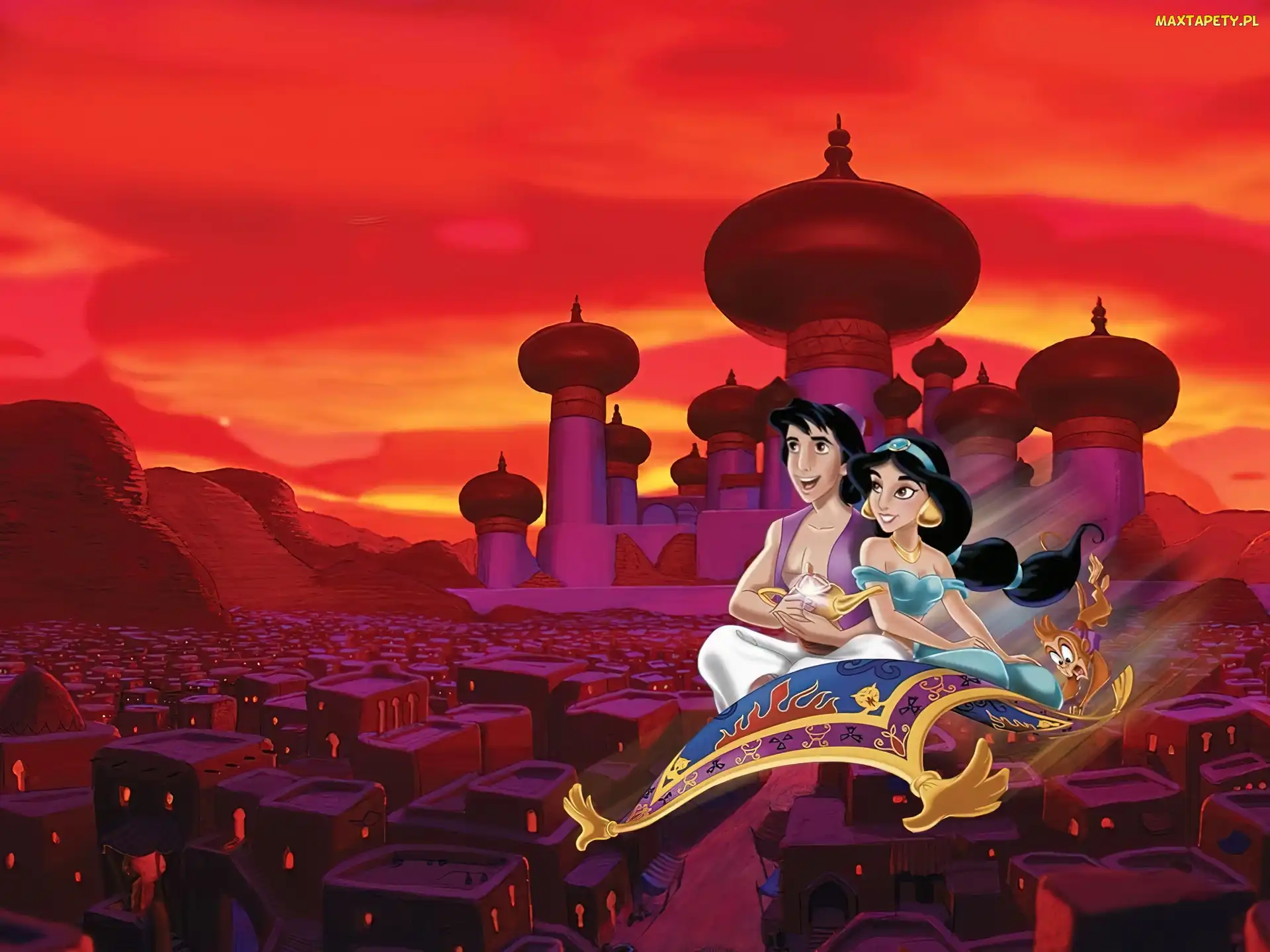 Królestwo, Jasmine, Aladdin, Aladyn