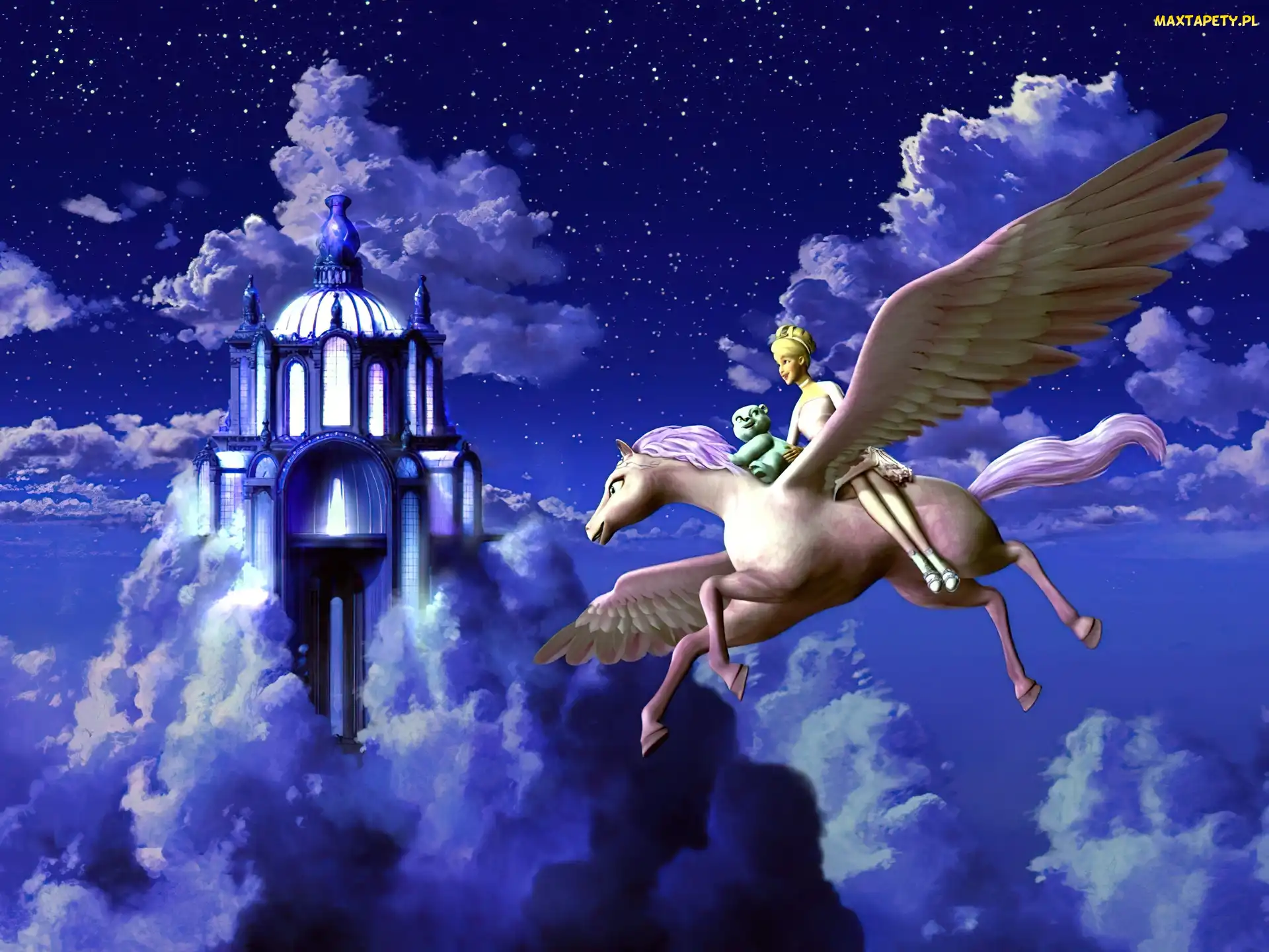 Barbie i magia pegaza, Pegaz, Noc, Barbie and the Magic of Pegasus, Film animowany