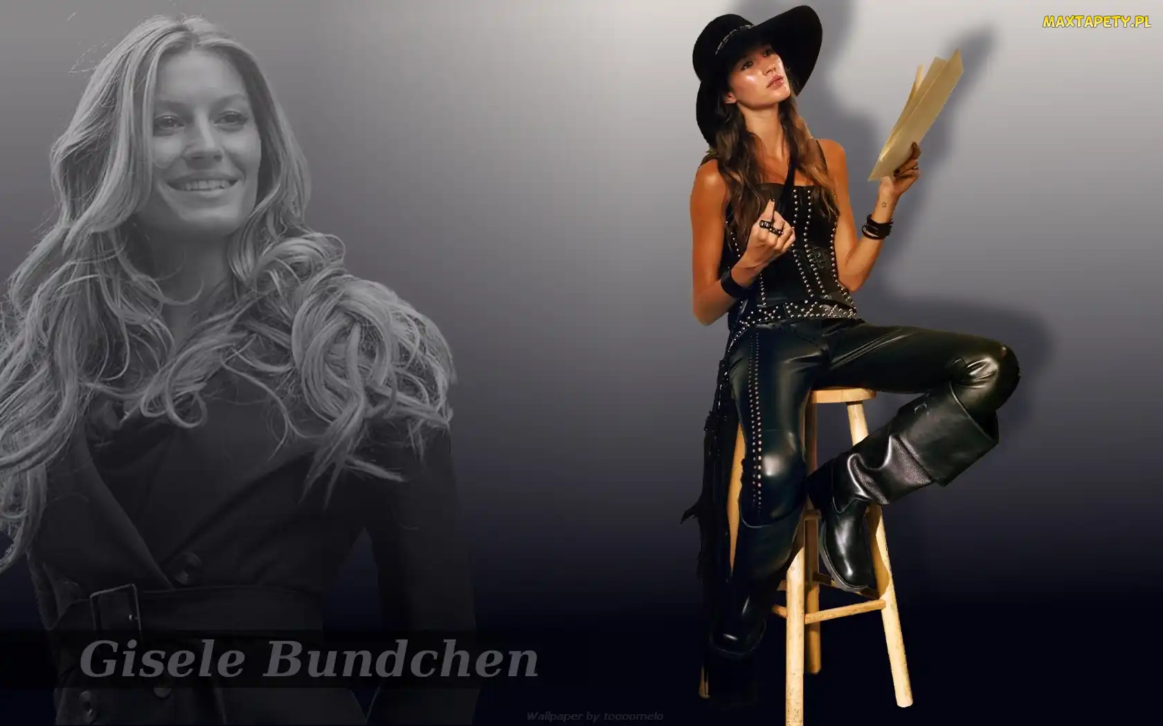 Skórzane, Spodnie, Gisele Bundchen