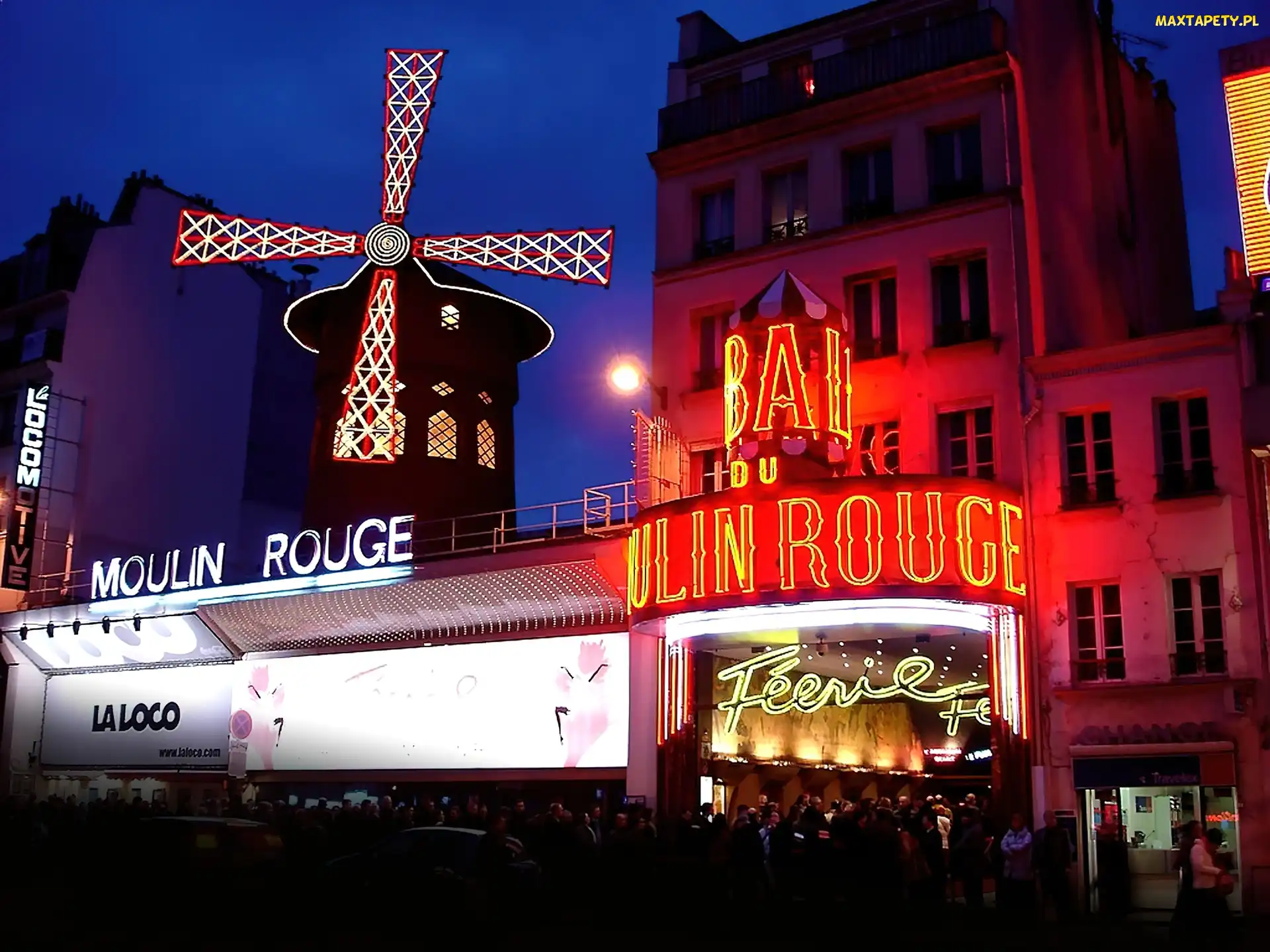 Paryż, Moulin Rouge, Kabaret