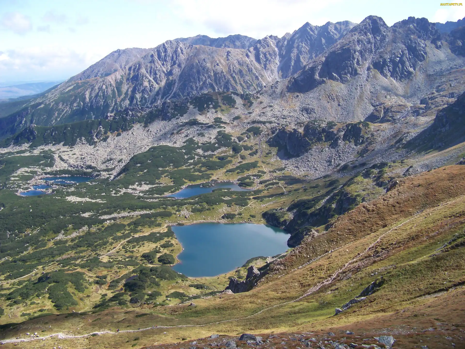 Górskie, Szlaki, Jeziorka
