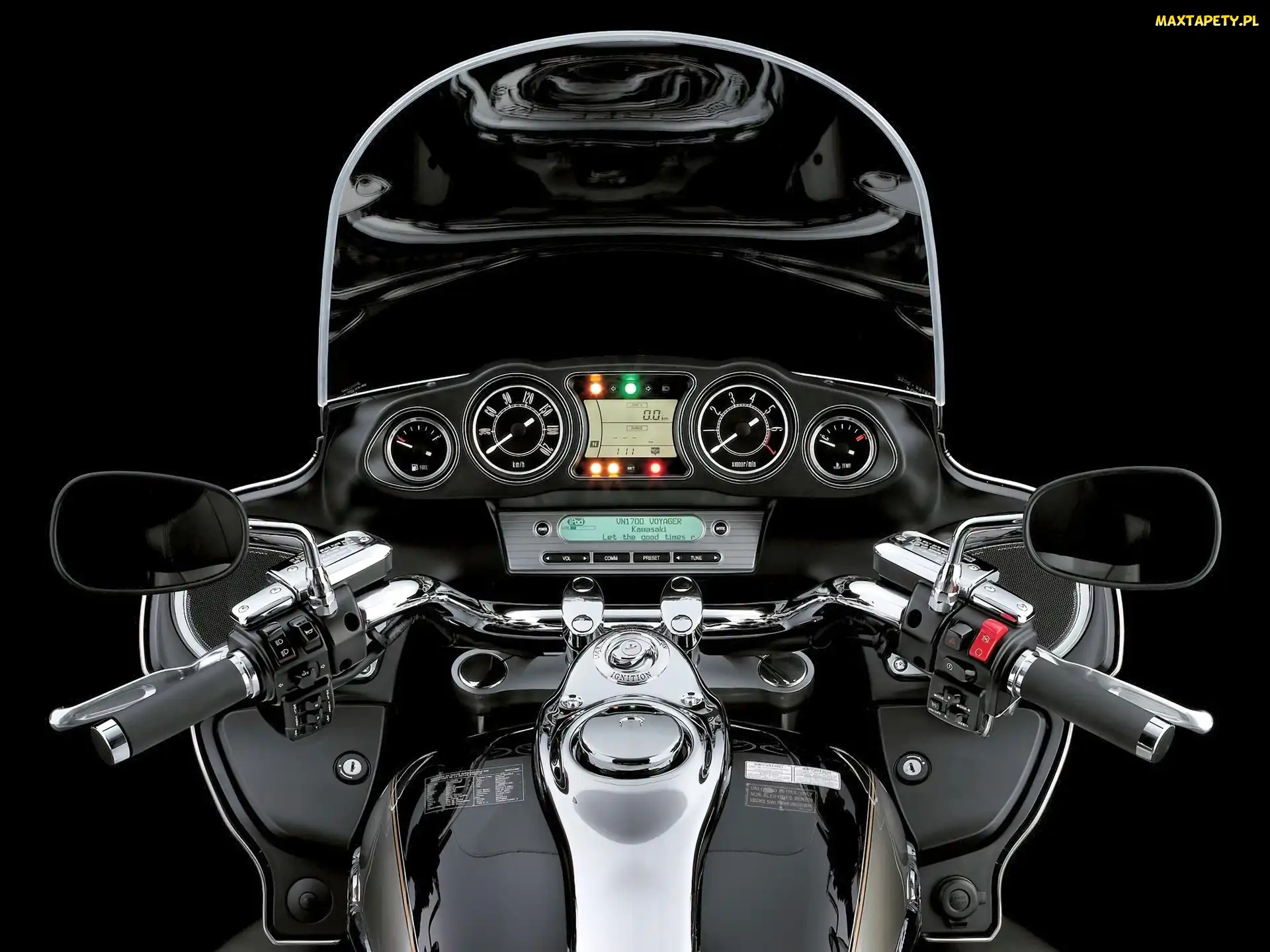 Kawasaki VN 1700 Voyager, Zegary