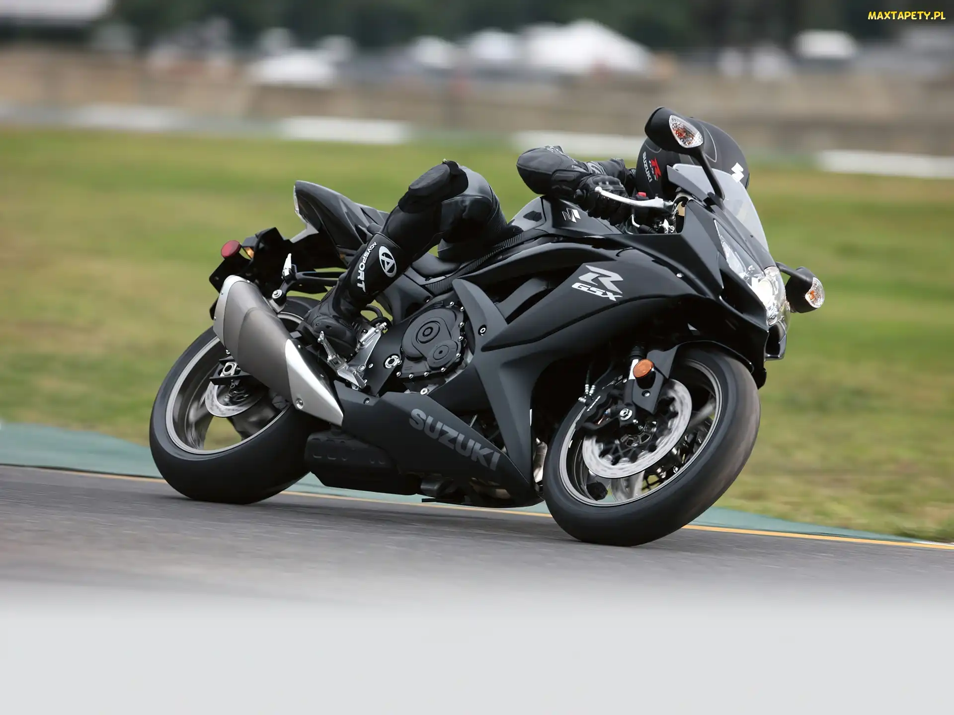 Suzuki GSX R750, Tłumik, Czarne