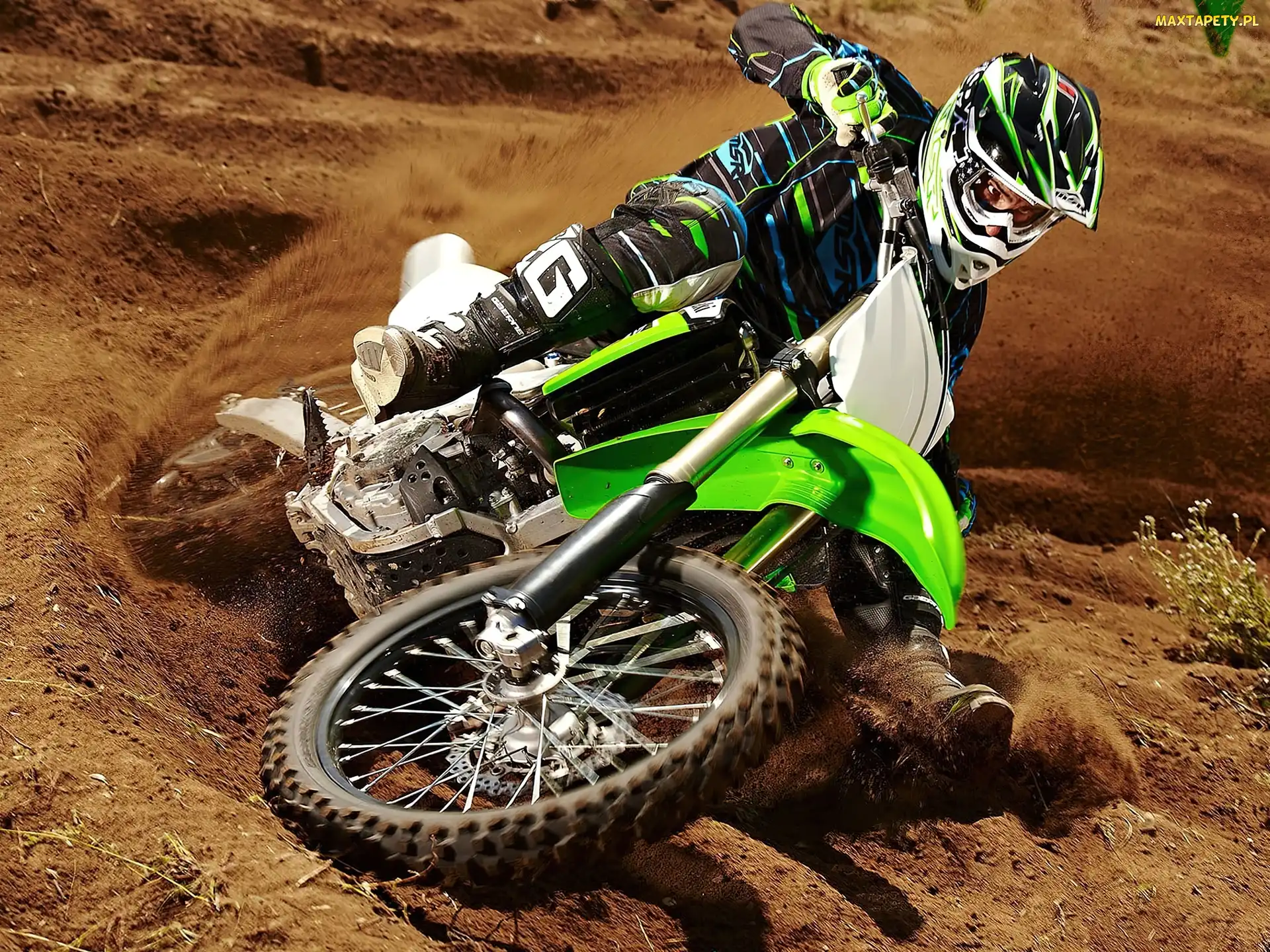 Kawasaki KX450F, Wyścig, Piasek