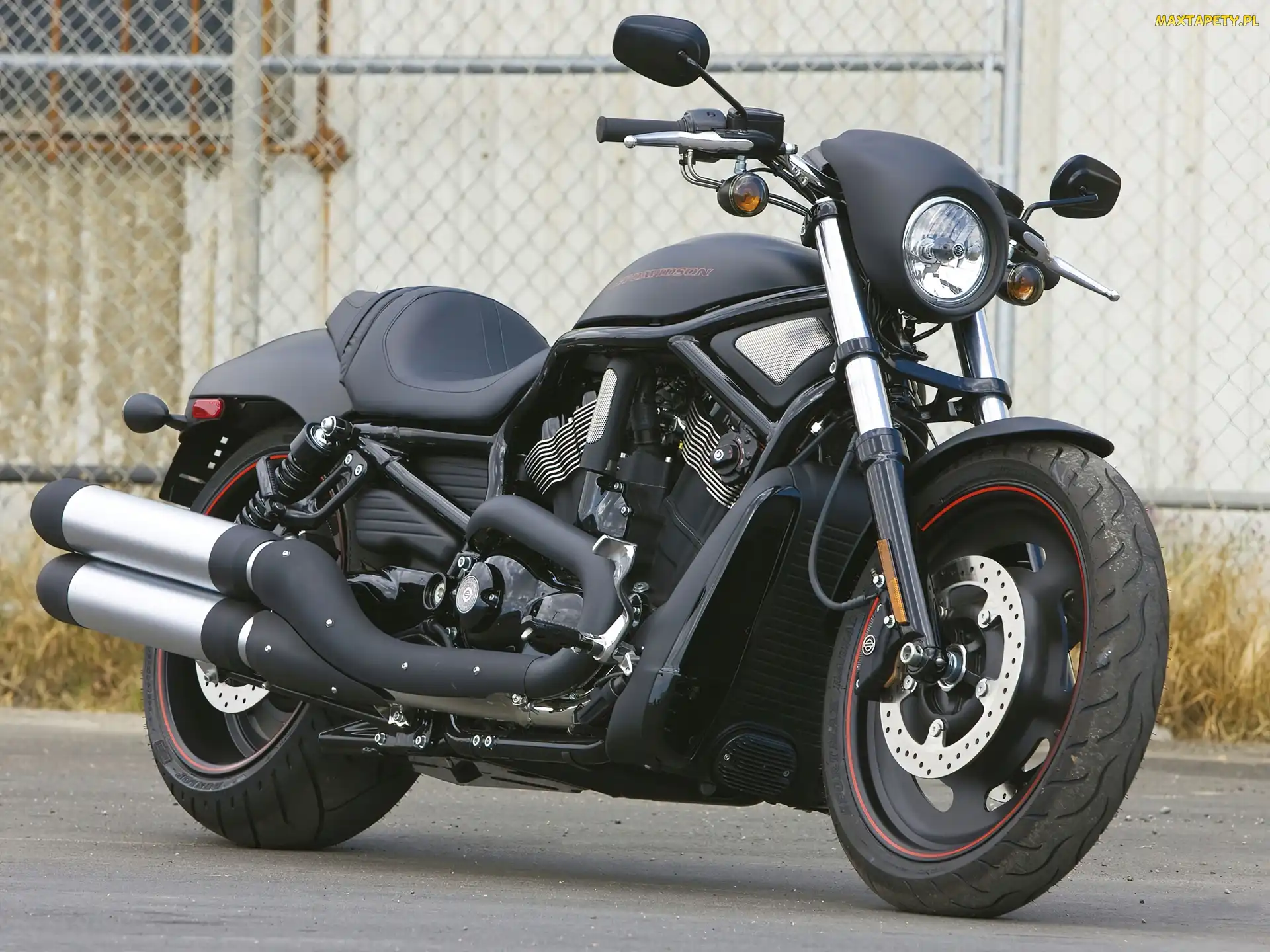 Lakier, Czarny, Cruiser, Harley-Davidson Night Rod