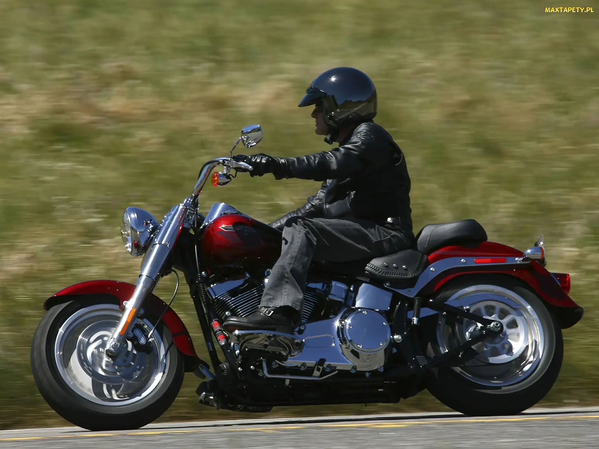 Harley-Davidson Softail Fat Boy, Testowa, Jazda