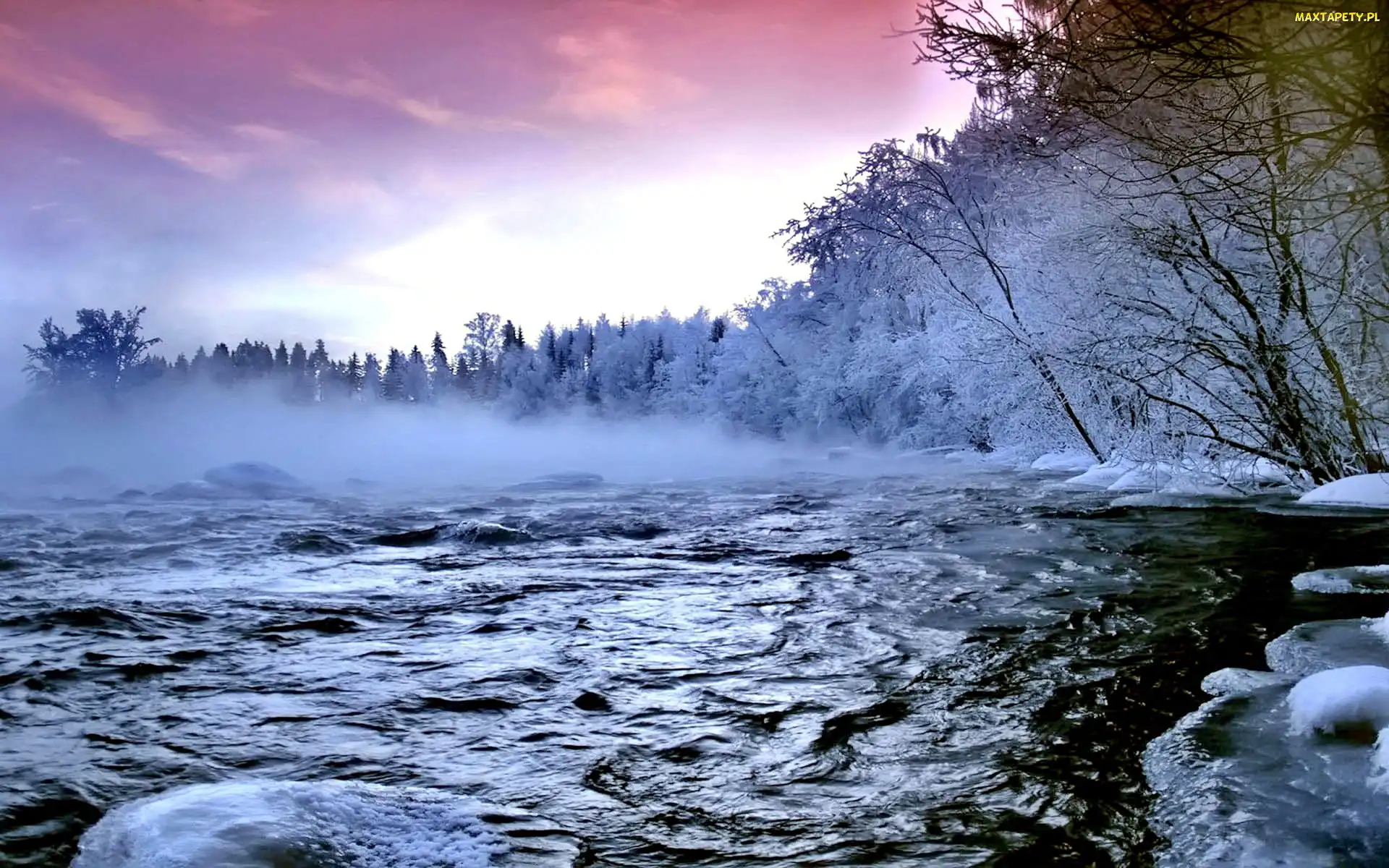 Rwący, Strumyk, Zima