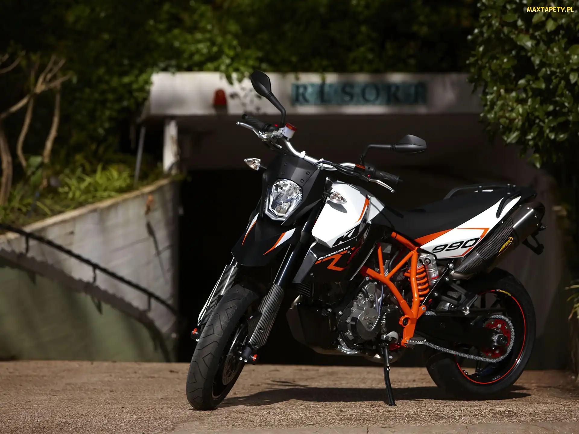 Zawieszenie, Silnik, KTM 990 Supermoto