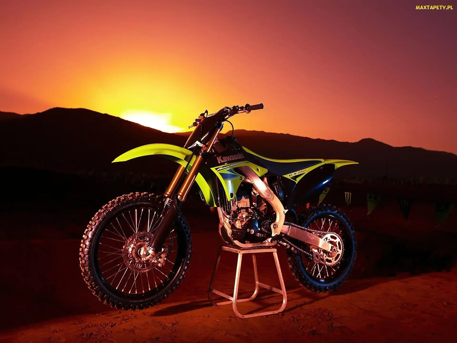 Polerowana, Rama, Kawasaki KX250F