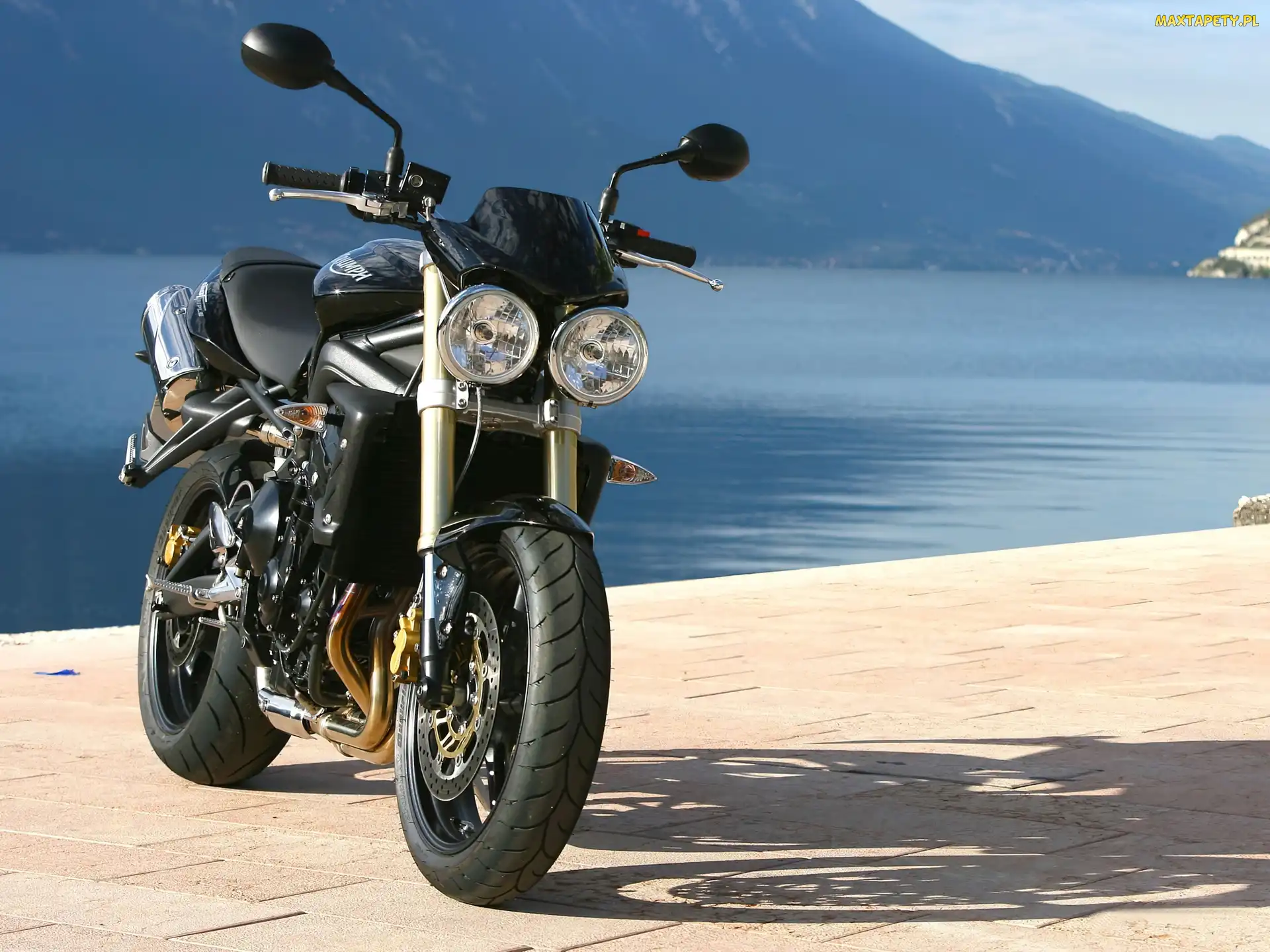 Podwójna, Lampa, Triumph Street Triple