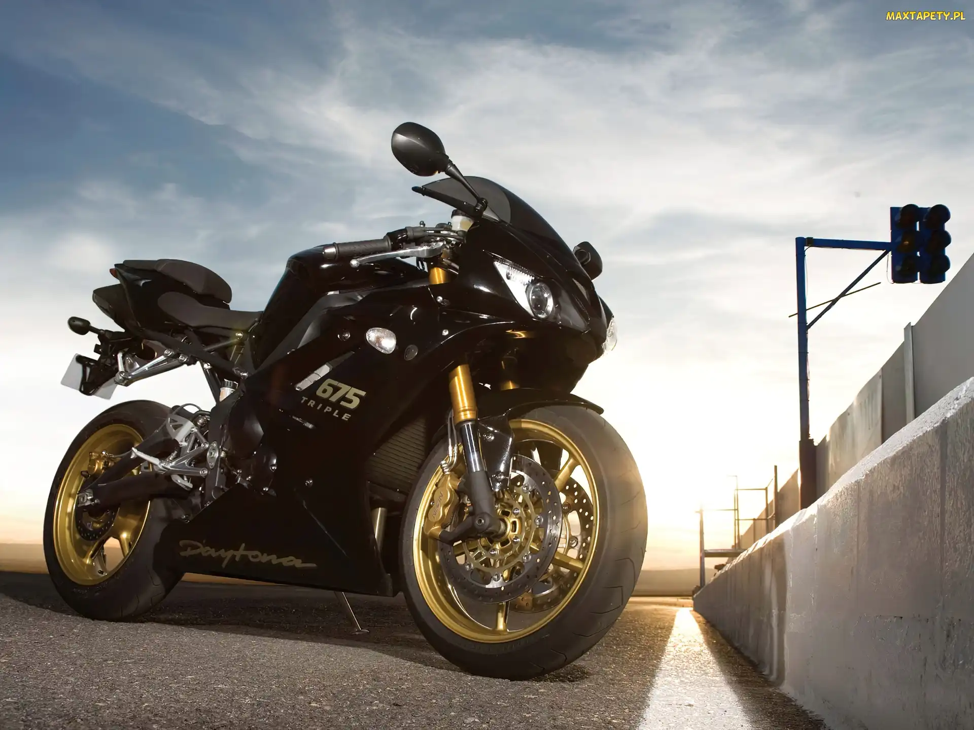 Złote, Alufelgi, Triumph Daytona 675 SE