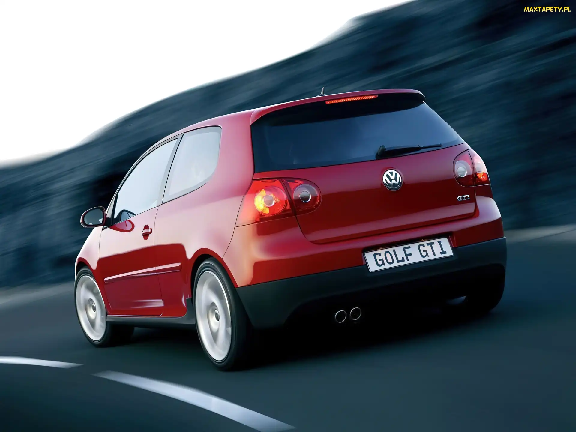 GTI, Tył, Volkswagen Golf 5