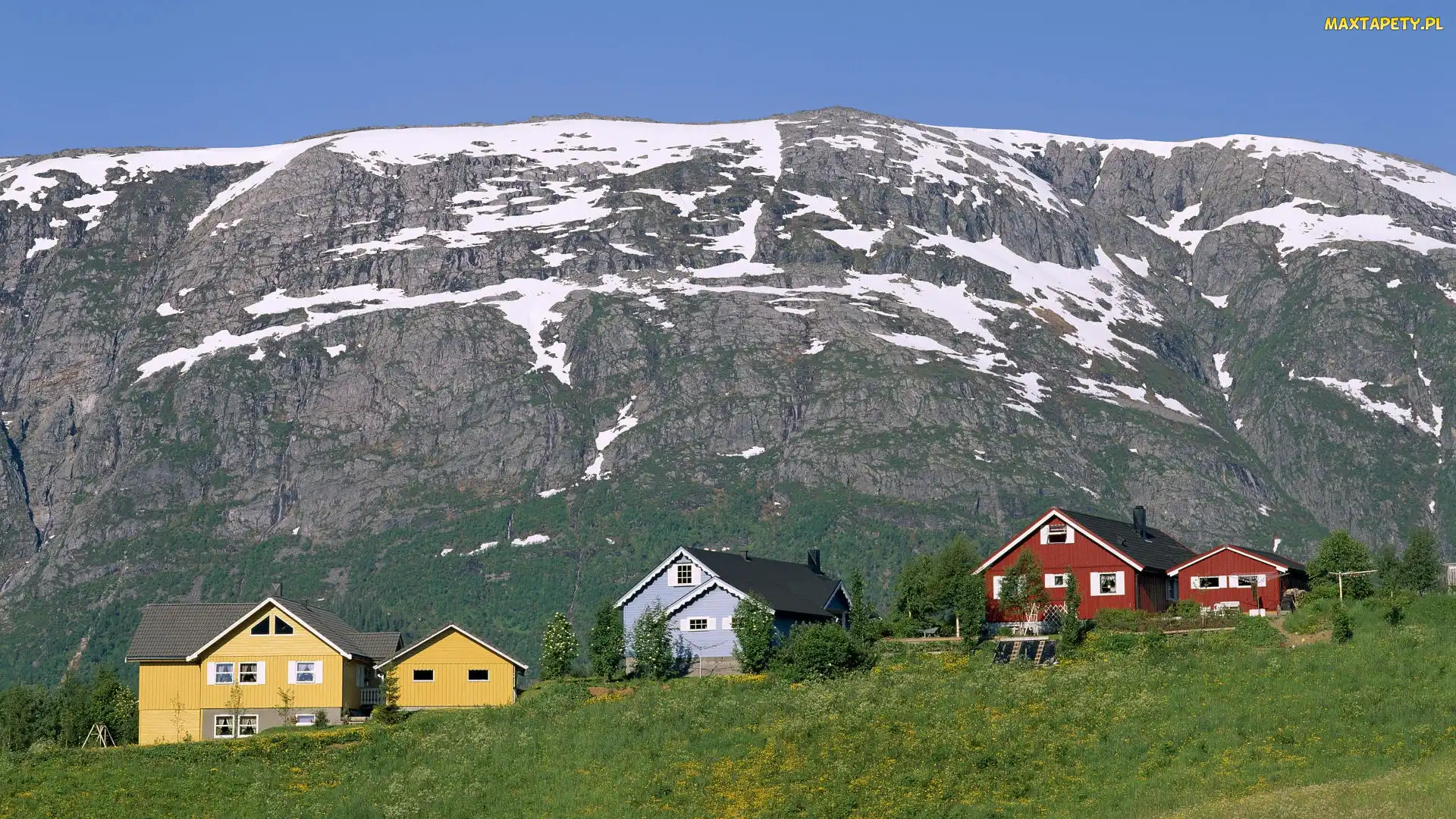 Domki, Góry, Mosjoen