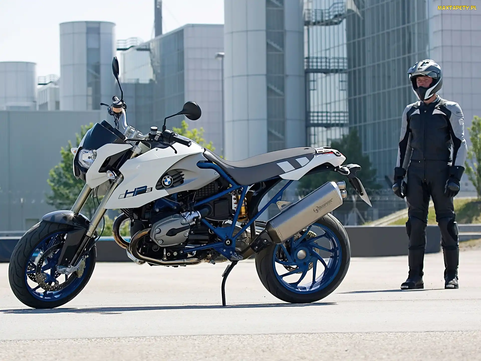 BMW HP2 Megamoto, Akrapovic, Wydech
