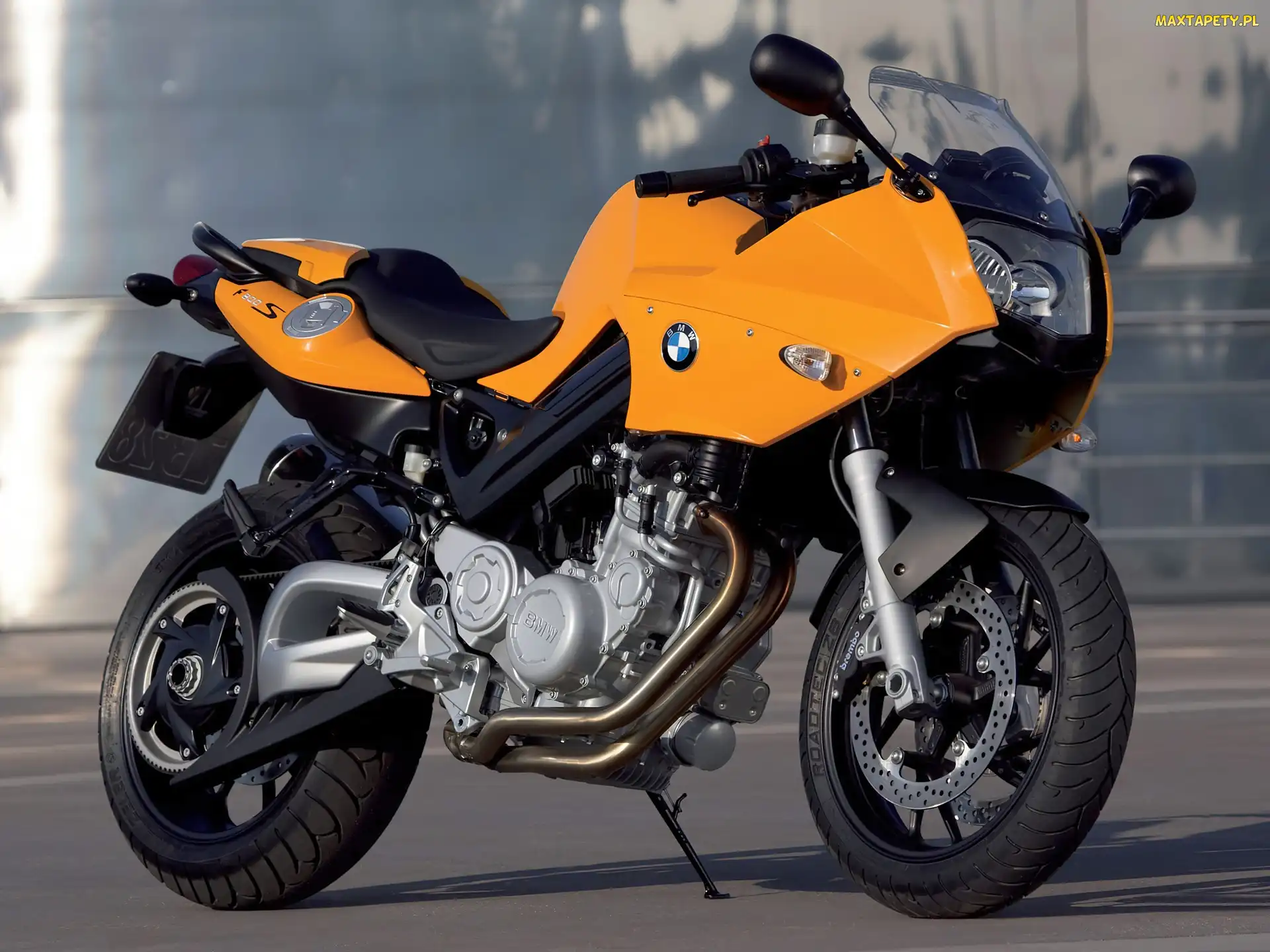 BMW F800S, Lampa, Żółte