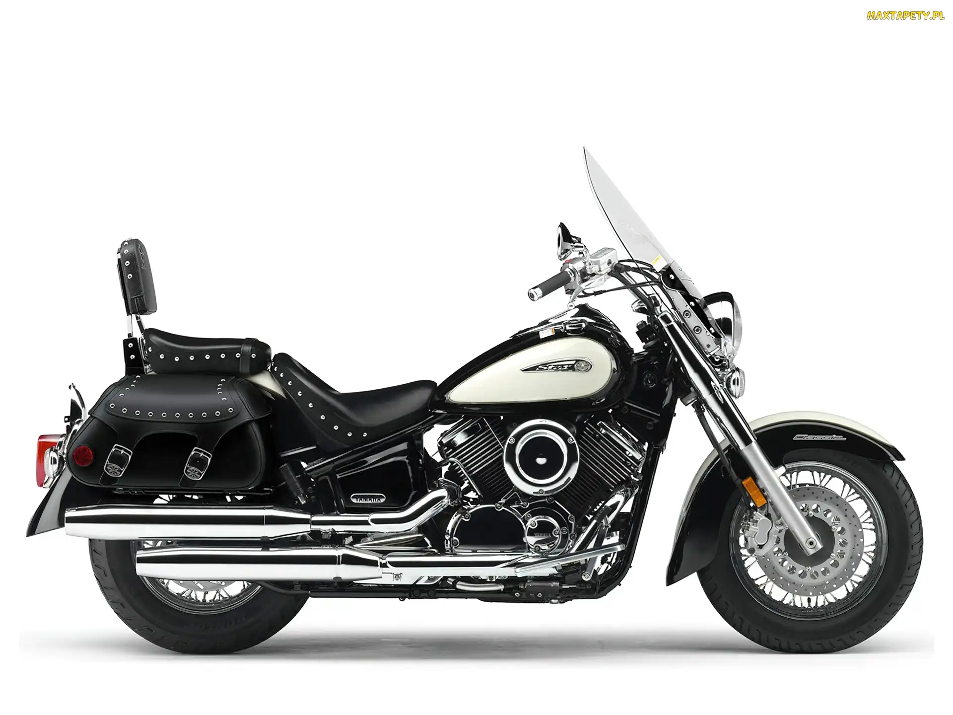 Yamaha V-Star 1100 Silverado, Sakwy, Szyba