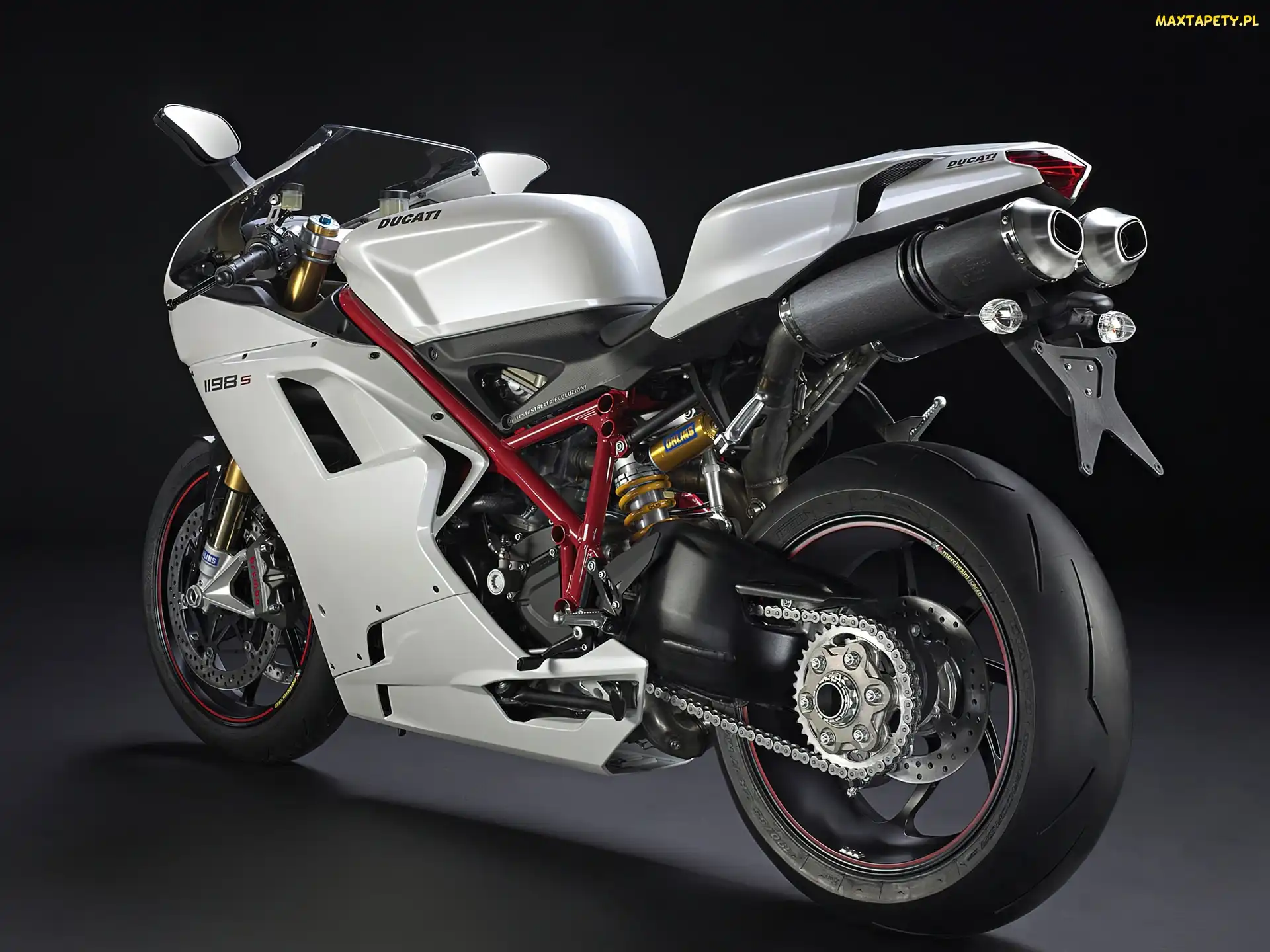 Włoskie, Ducati 1198S, Białe